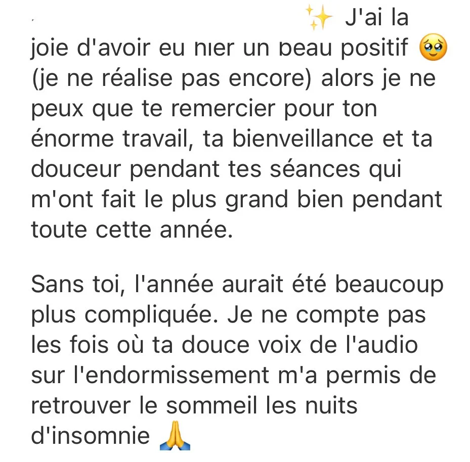 Témoigange grossesse grace à accompagnement naturopathie