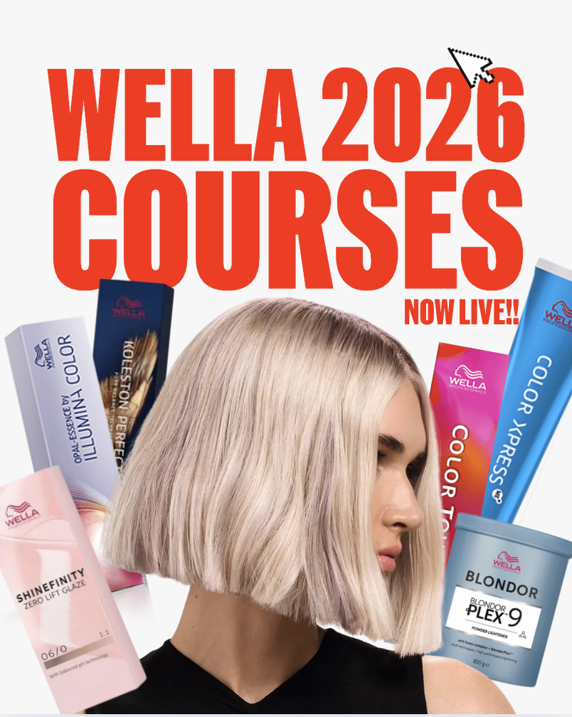 Big Little Content: Wella 2026 courses now live, with Wella colour and care products