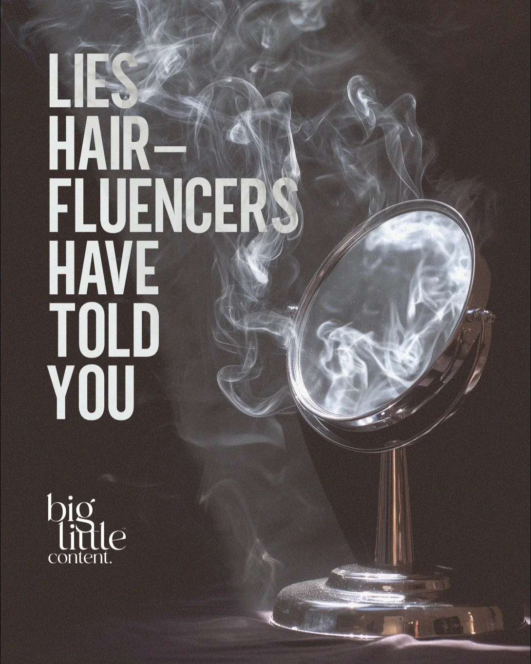 The lies hair influencers have told you!

#contentcreation #socialmediamarketing