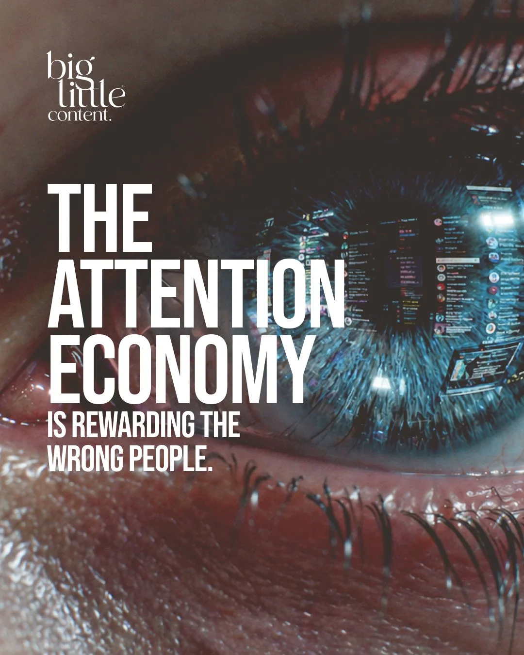 The industry has shifted.
Attention now drives visibility, influence and income.
That creates noise.
It rewards performance over substance.
And it leaves many professionals unsure what is real and what is simply content designed to win the scroll.
At