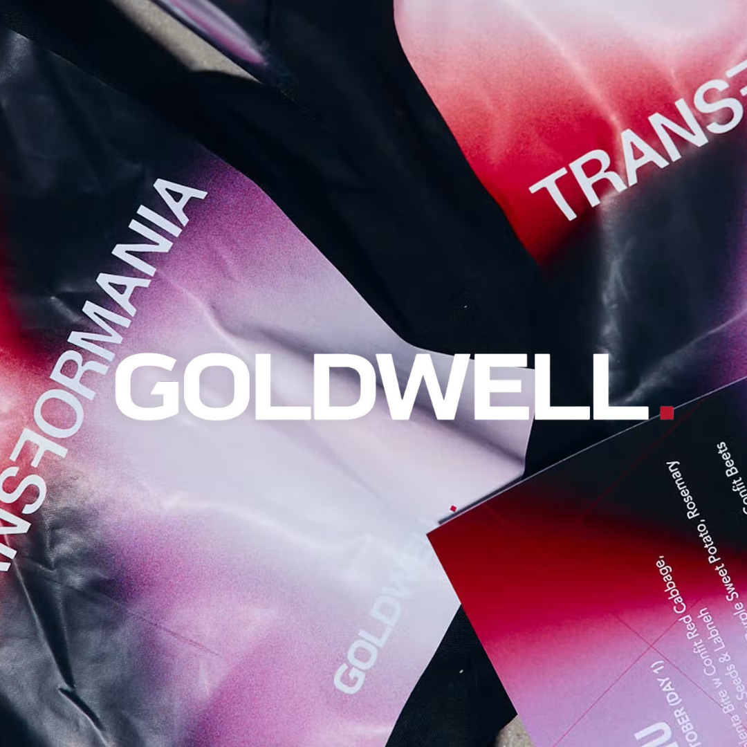 Goldwell Transformania campaign content by Big Little Content, hair colour content production for salon brands