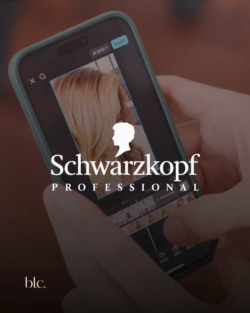 Schwarzkopf Professional content training delivered by Big Little Content