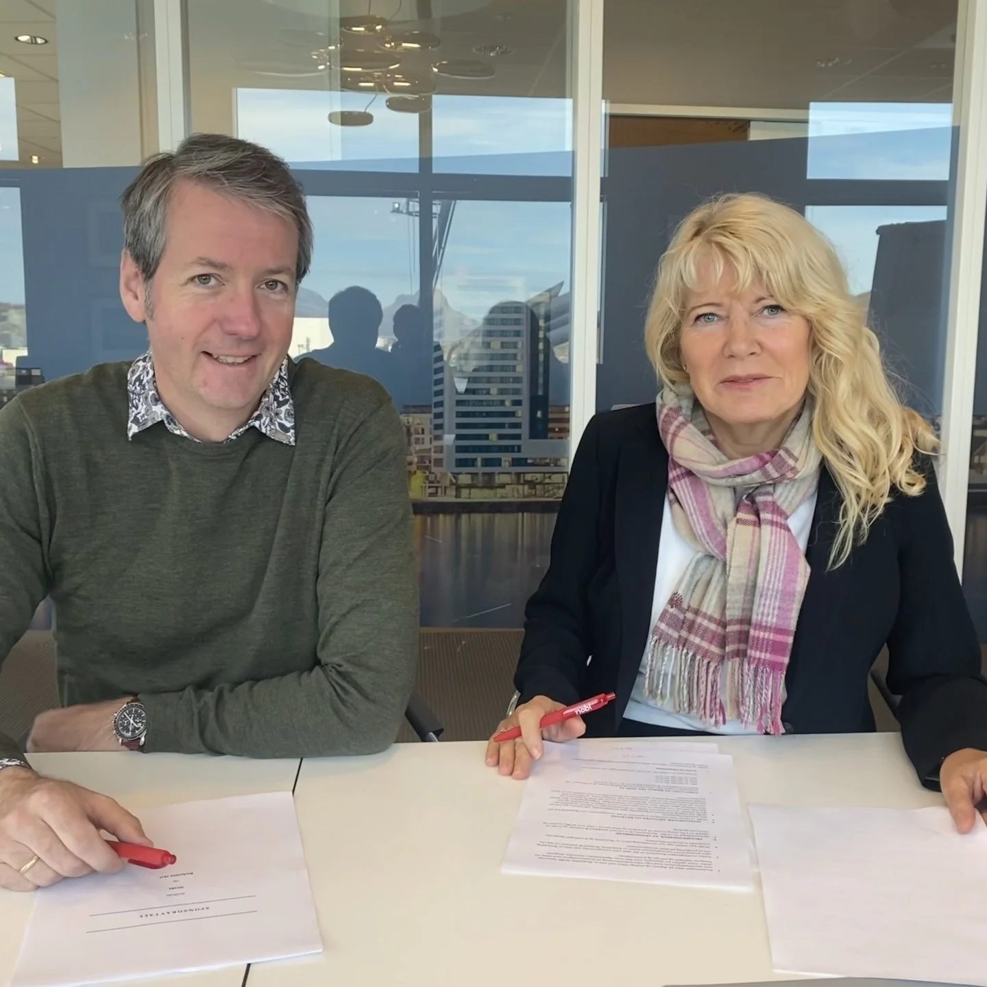 Bodø2024 signerer samarbeidsavtale med Nobl