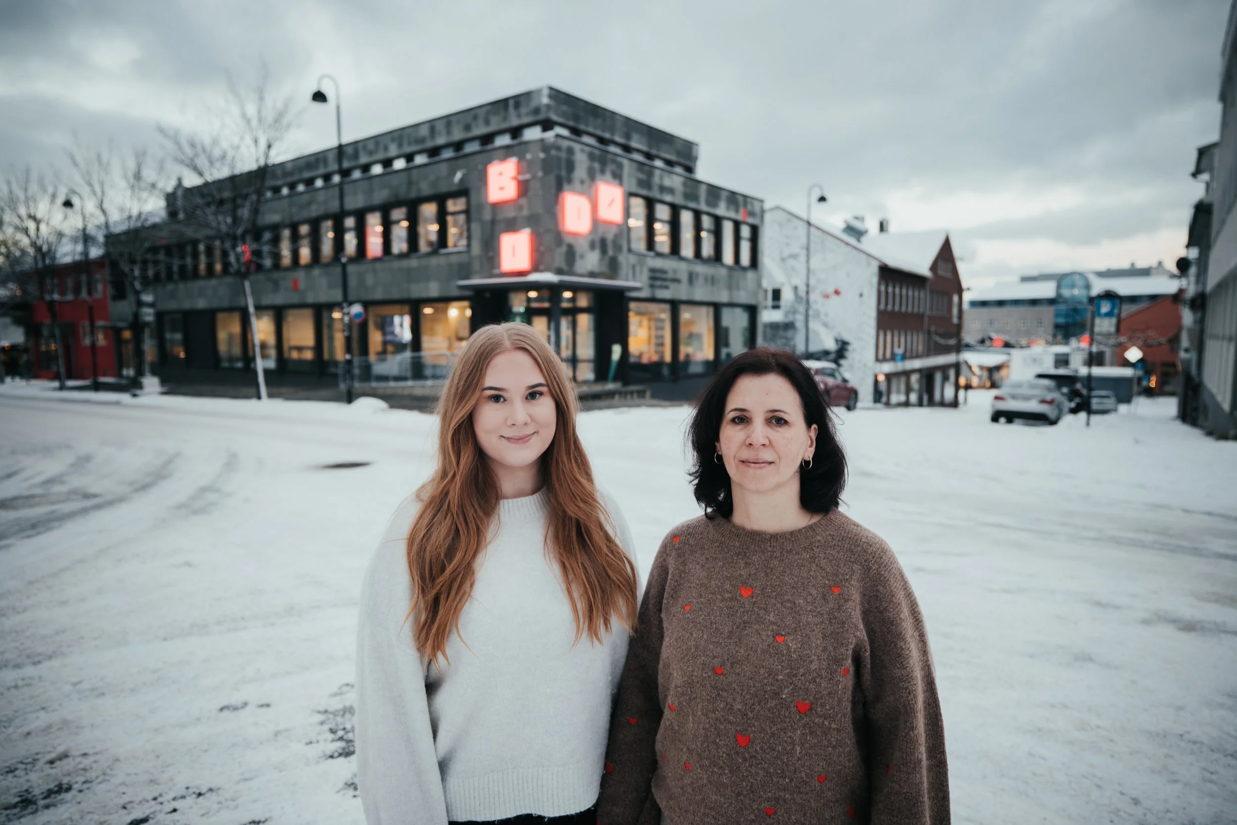 Tina og Arina er Bodø2024s nyeste tilskudd