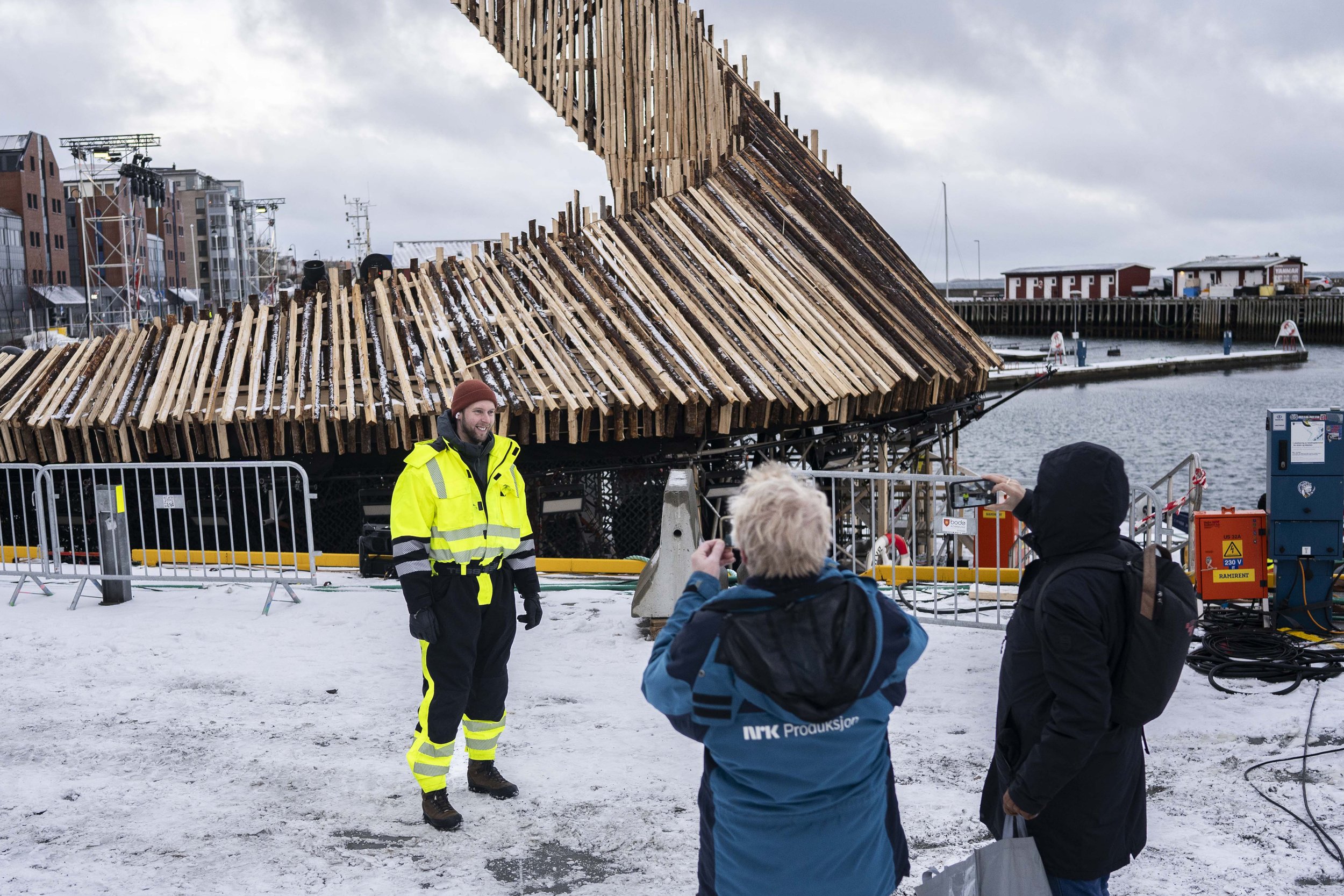 Scenen overlevde to orkaner: – Det blir show