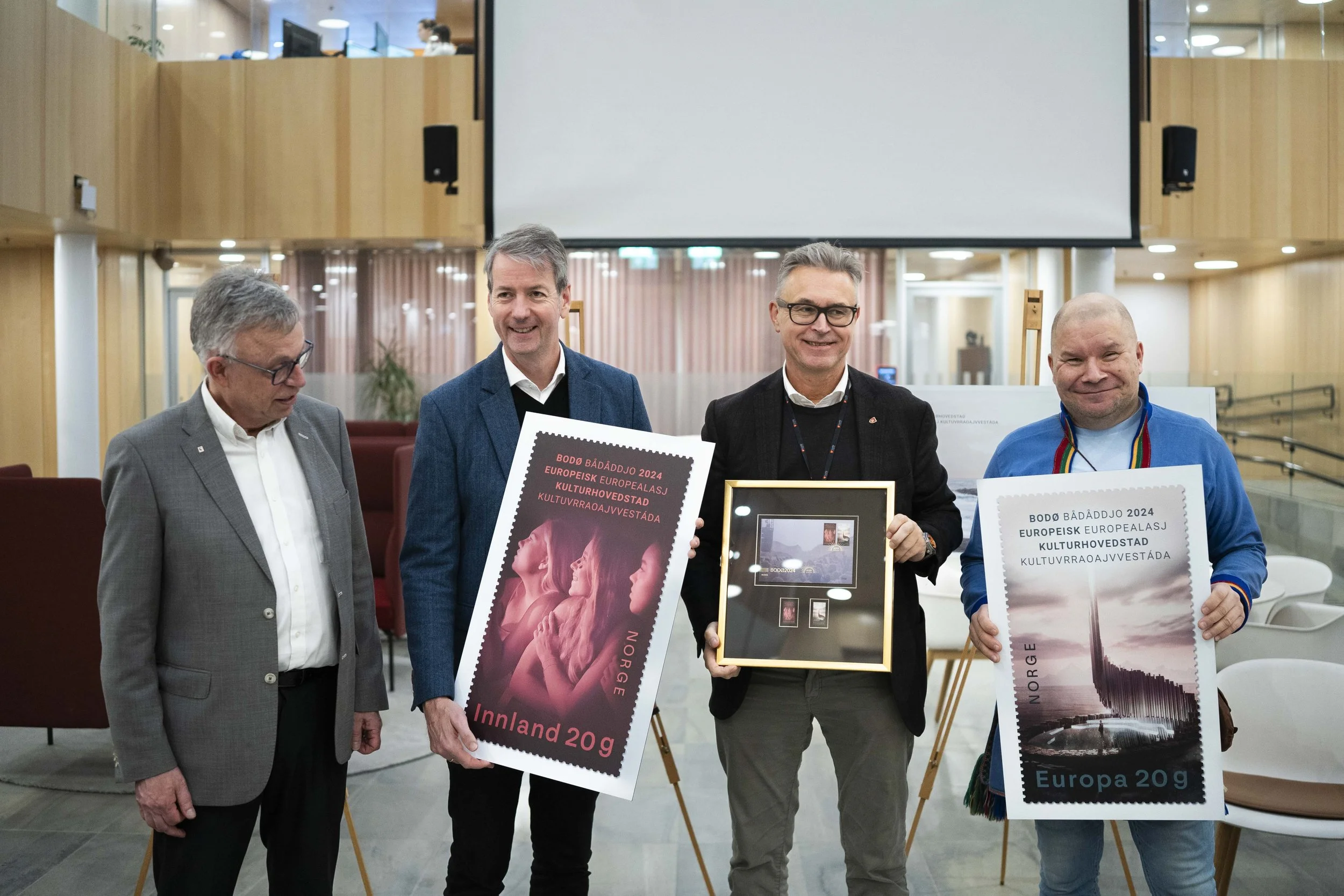 Bodø2024-frimerke lansert