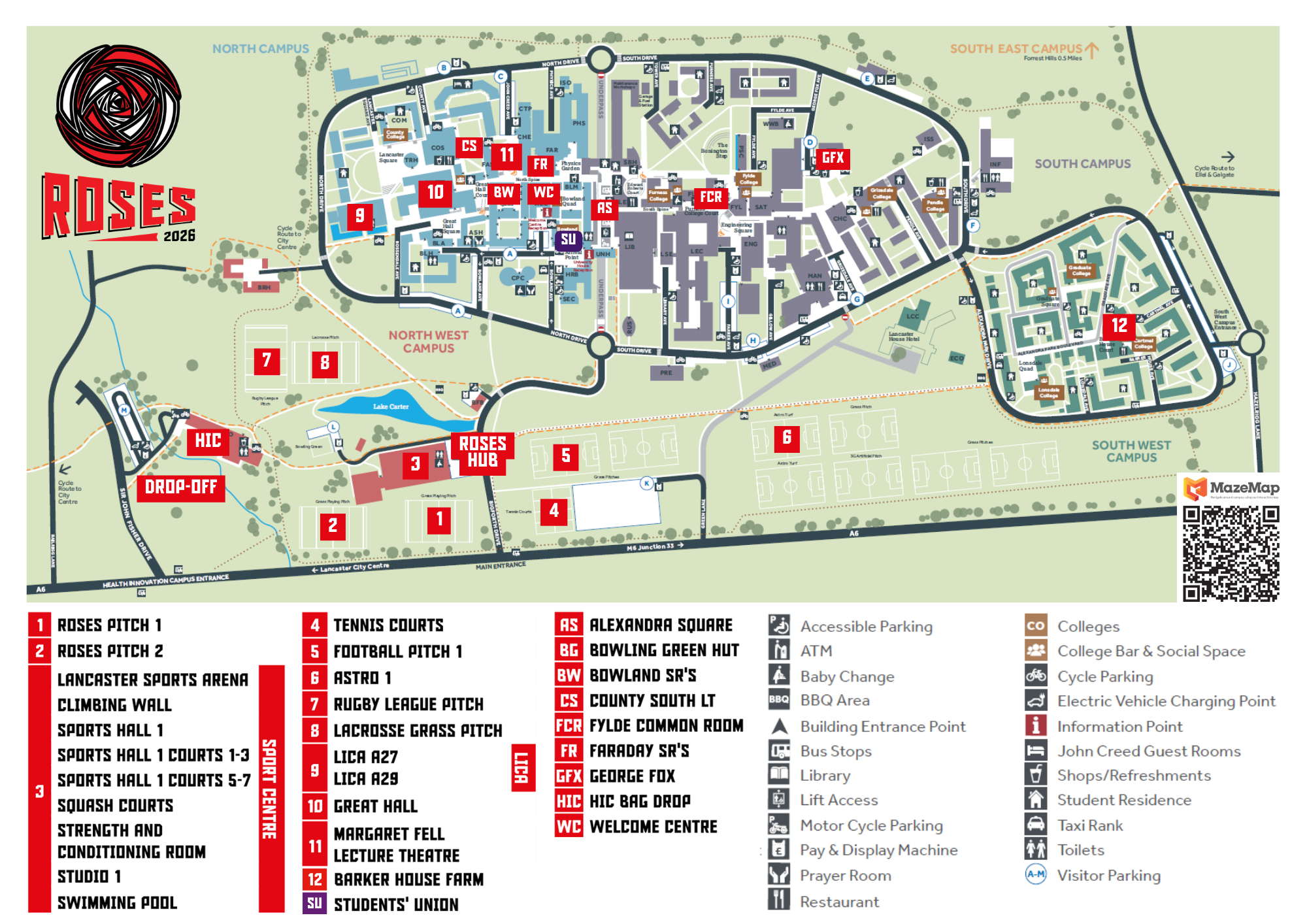 Obscure Roses Map York Athlete — Roses