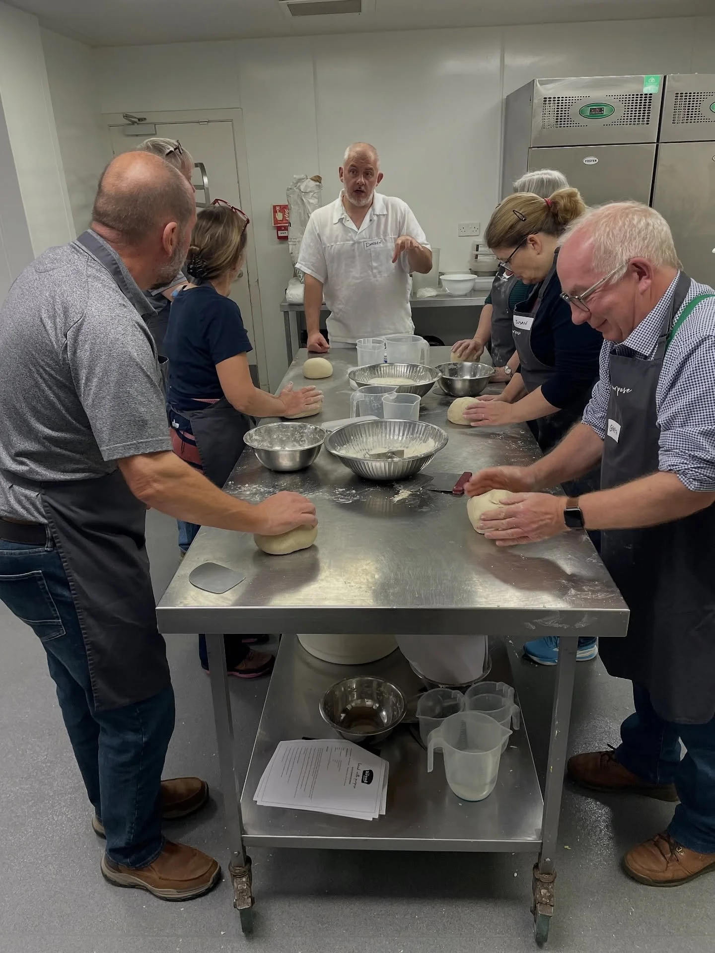 An absolute pleasure to host our last bread making course of 2025.
Our class of October25 were brilliant!
There was not a bad loaf between them from standard white bread to focaccia and pizza.
Thank you for all our students who’s attended our b
