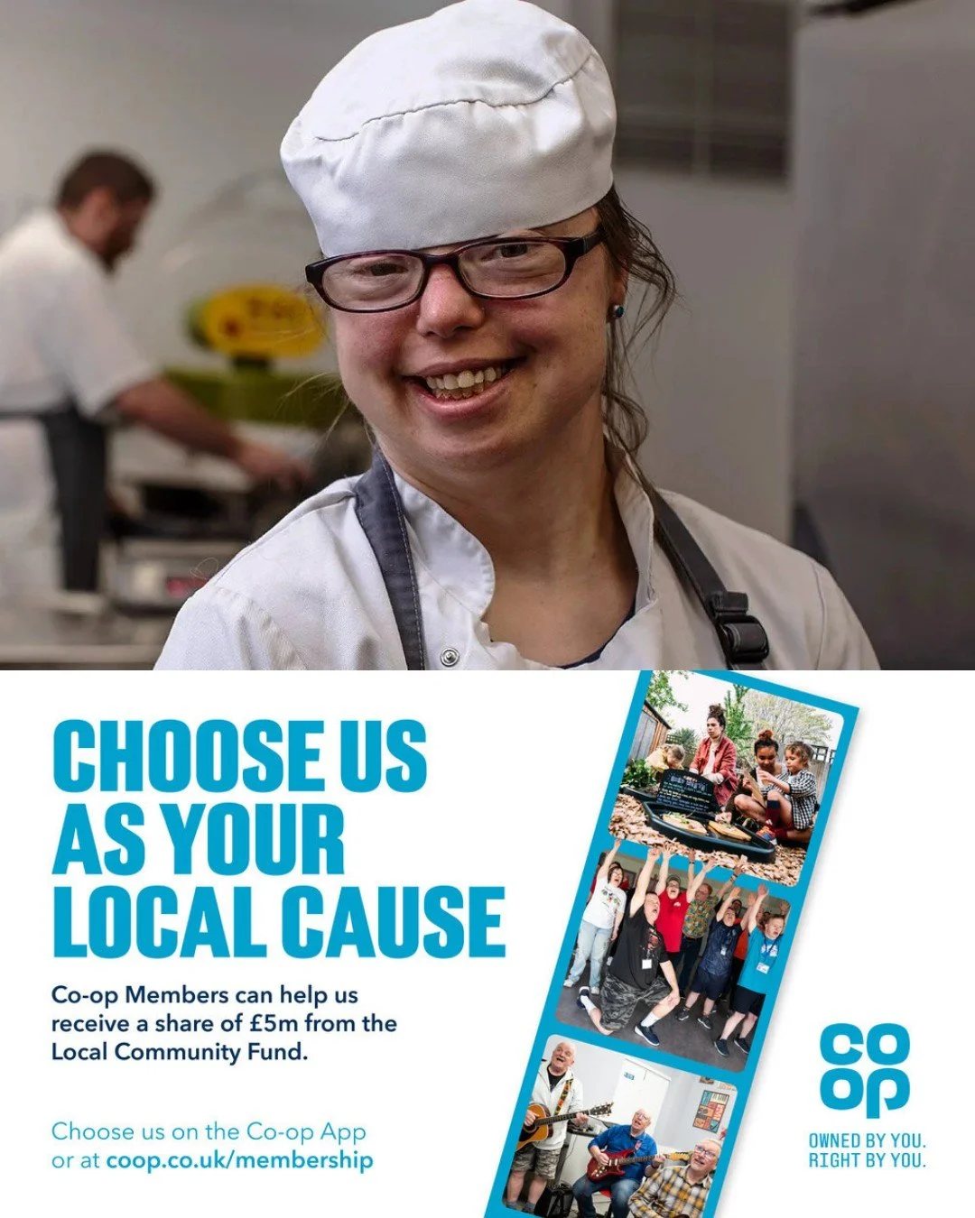 HAVE YOU CHOSEN US? ✅

The Bread Maker needs your support through the Co-op Local Community Fund!

💖 If you're a Co-op Member, please check you've selected us!

See the image for the TWO EASY WAYS!

Search The Bread Maker on the Co-op App or at coop