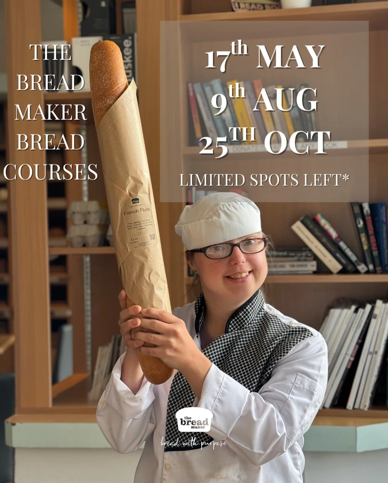 Our 2026 bread courses are booking fast.
January and February are now sold out, with limited spaces remaining on the rest of the dates.

Spend a full day baking alongside our skilled bakers, learning the craft from start to finish &mdash; and take ho