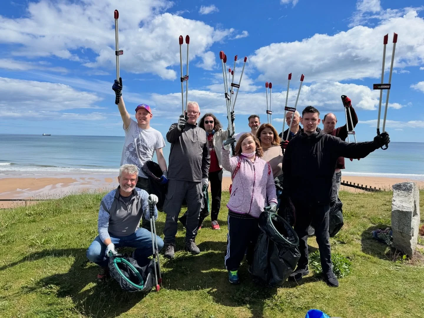 Our apprentices recently spent the day at Aberdeen Beach and the Bridon site taking part in a community clean up, helping to protect our local environment and keep these spaces looking their best.

Together, we collected an incredible 25kg of rubbish