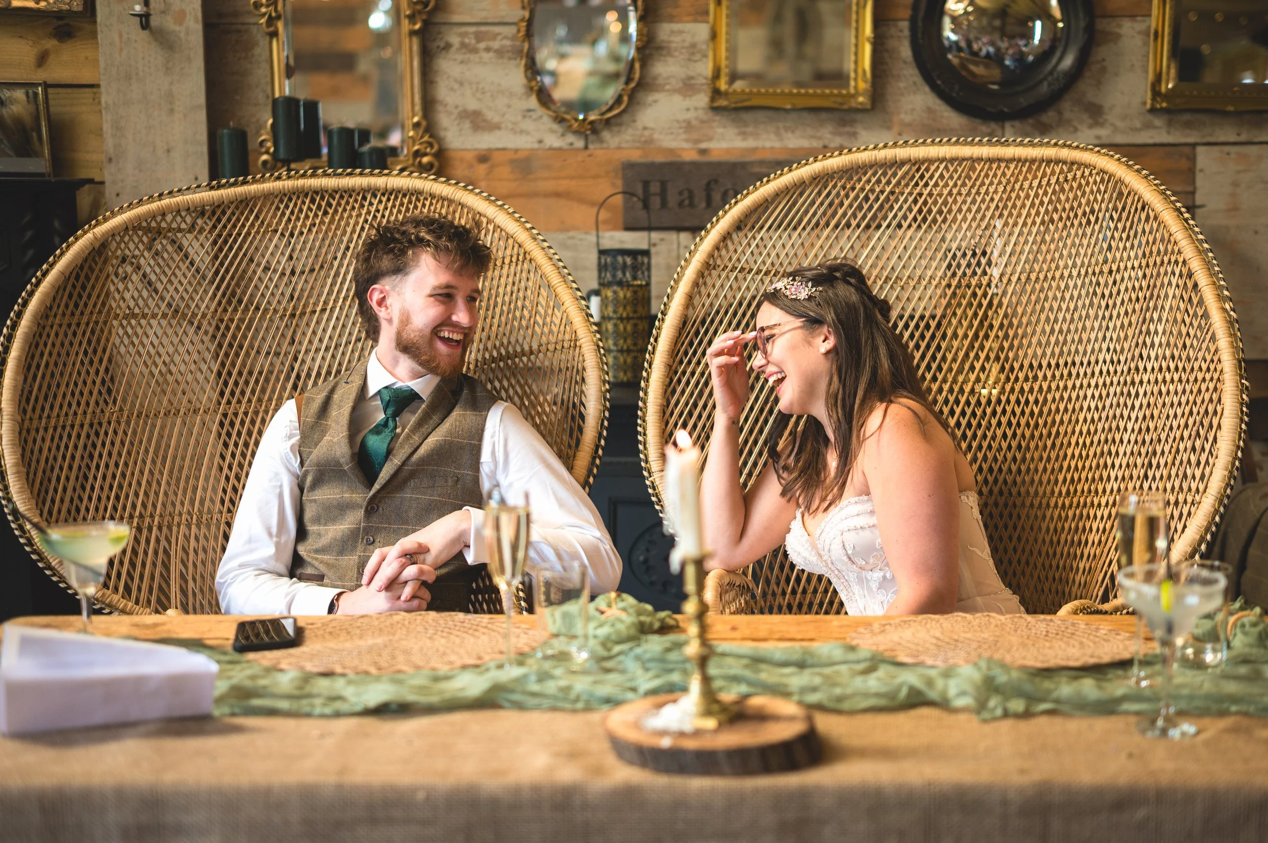 hafod farm wedding photographer speeches