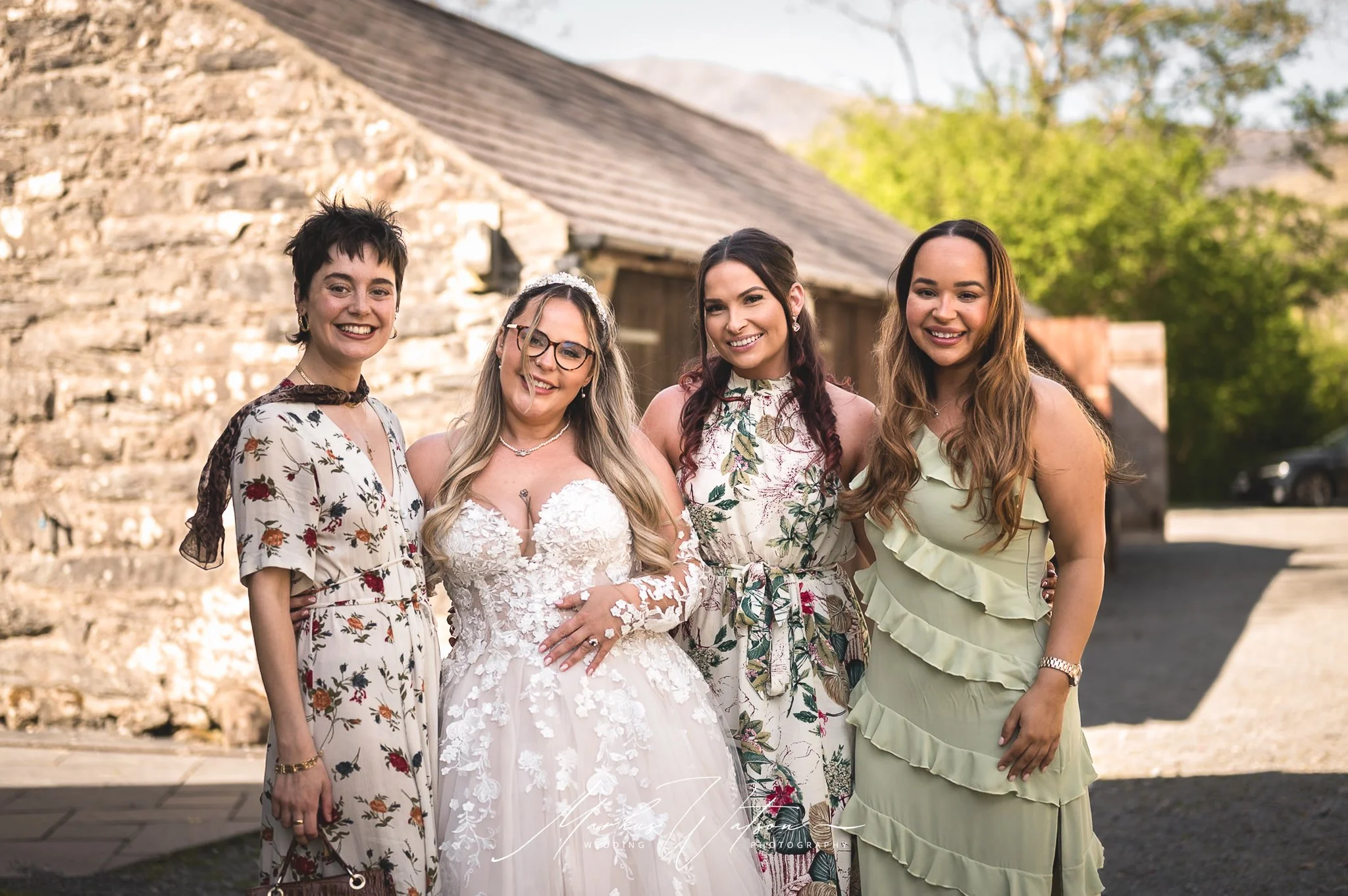 llyn gwynant barns wedding photographer group photo
