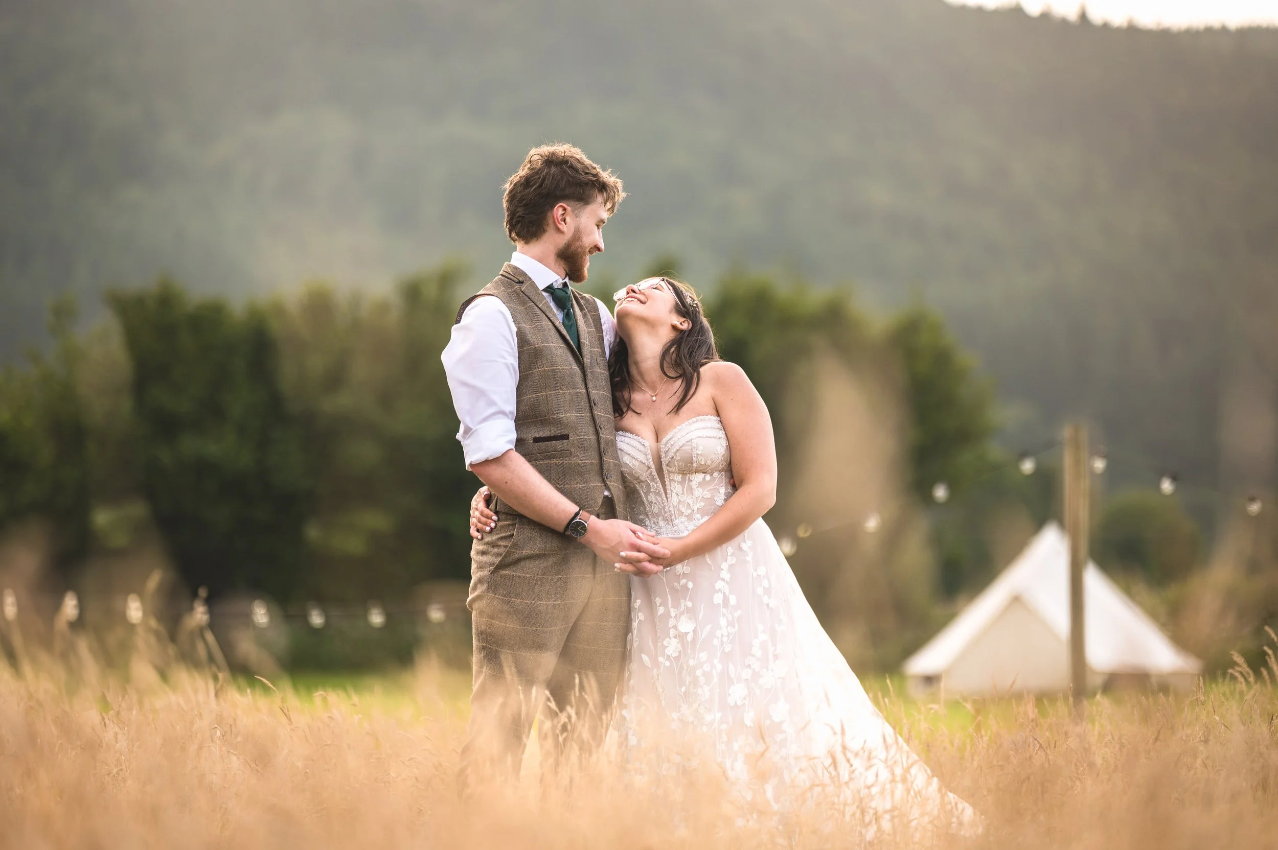 hafod farm wedding photographer portraits