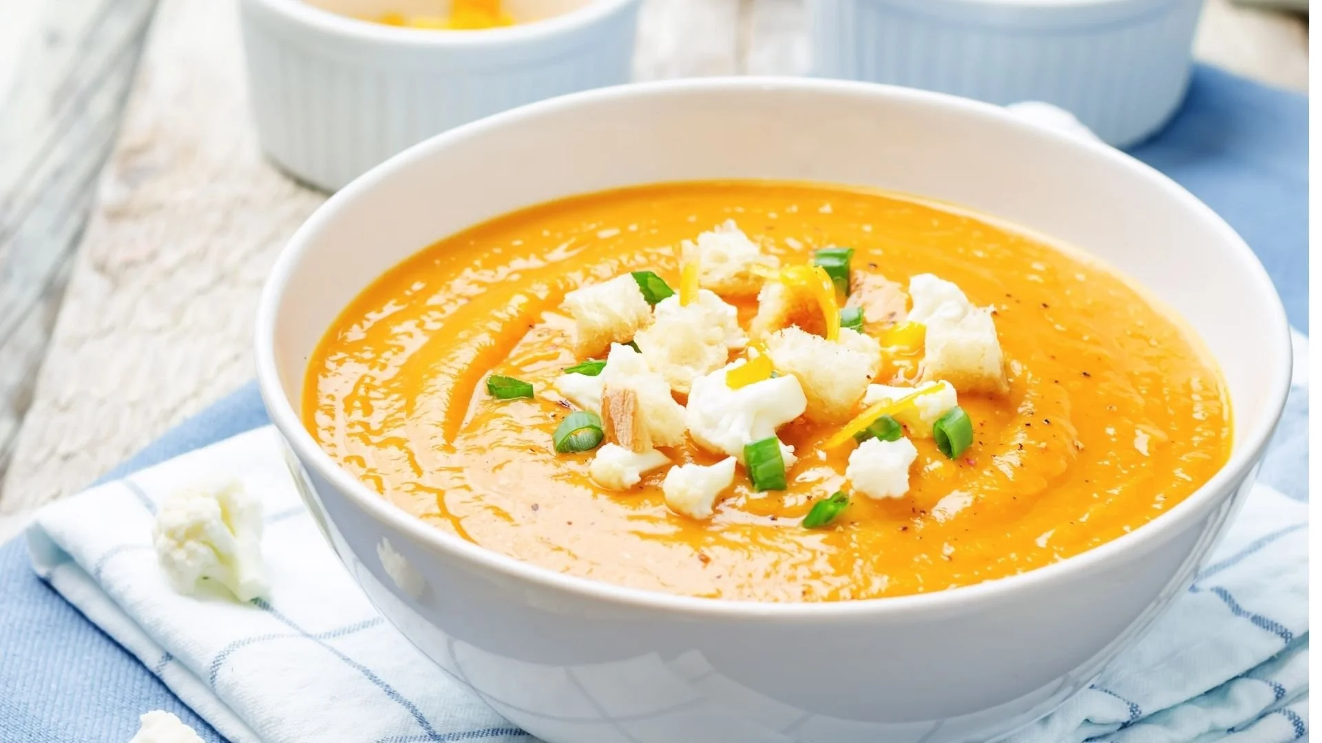 Curried cauliflower soup