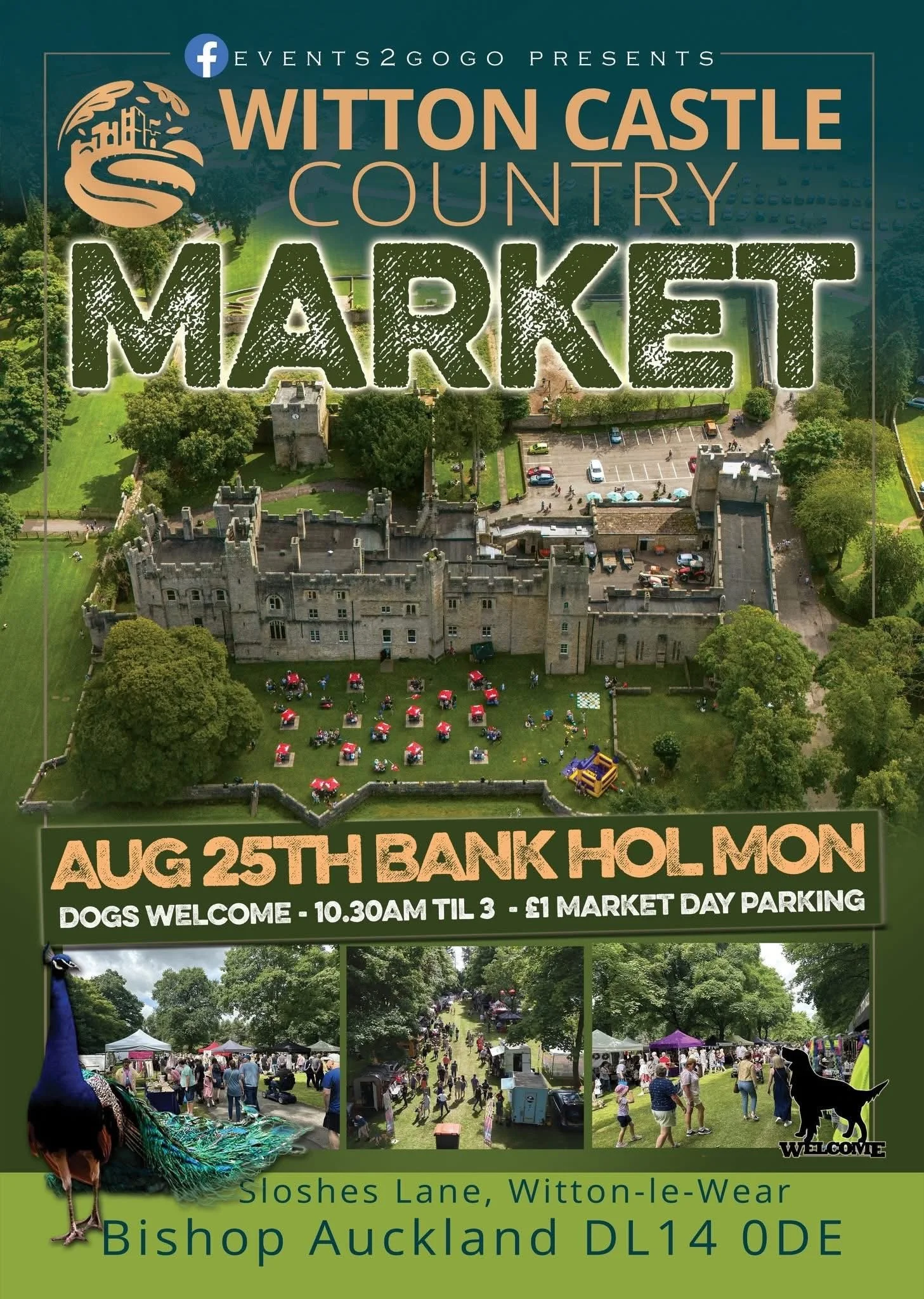 Witton Castle Country Market BANK HOLIDAY MONDAY