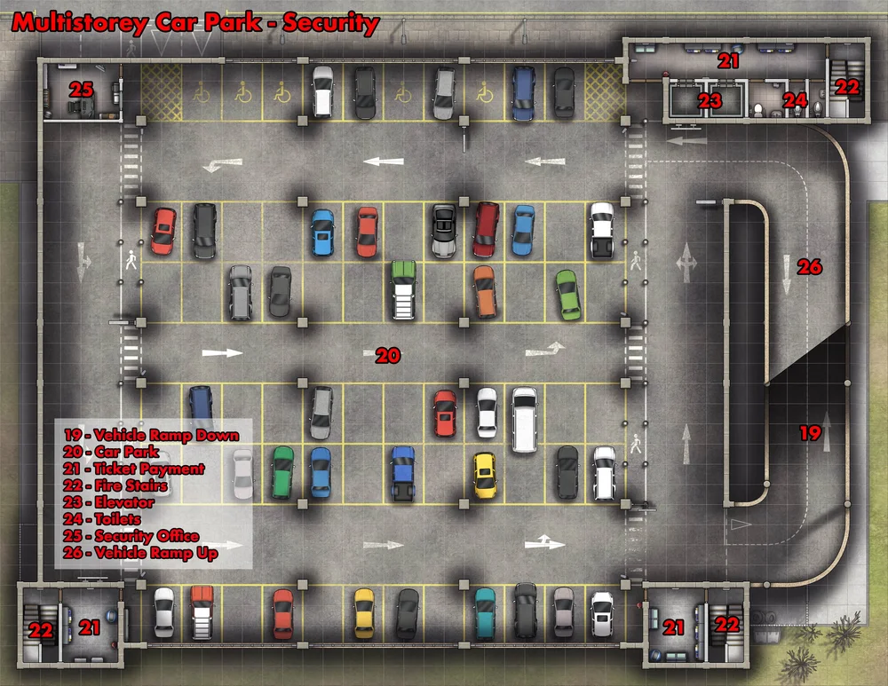 Modern TTRPG Battlemaps — Tom Cartos