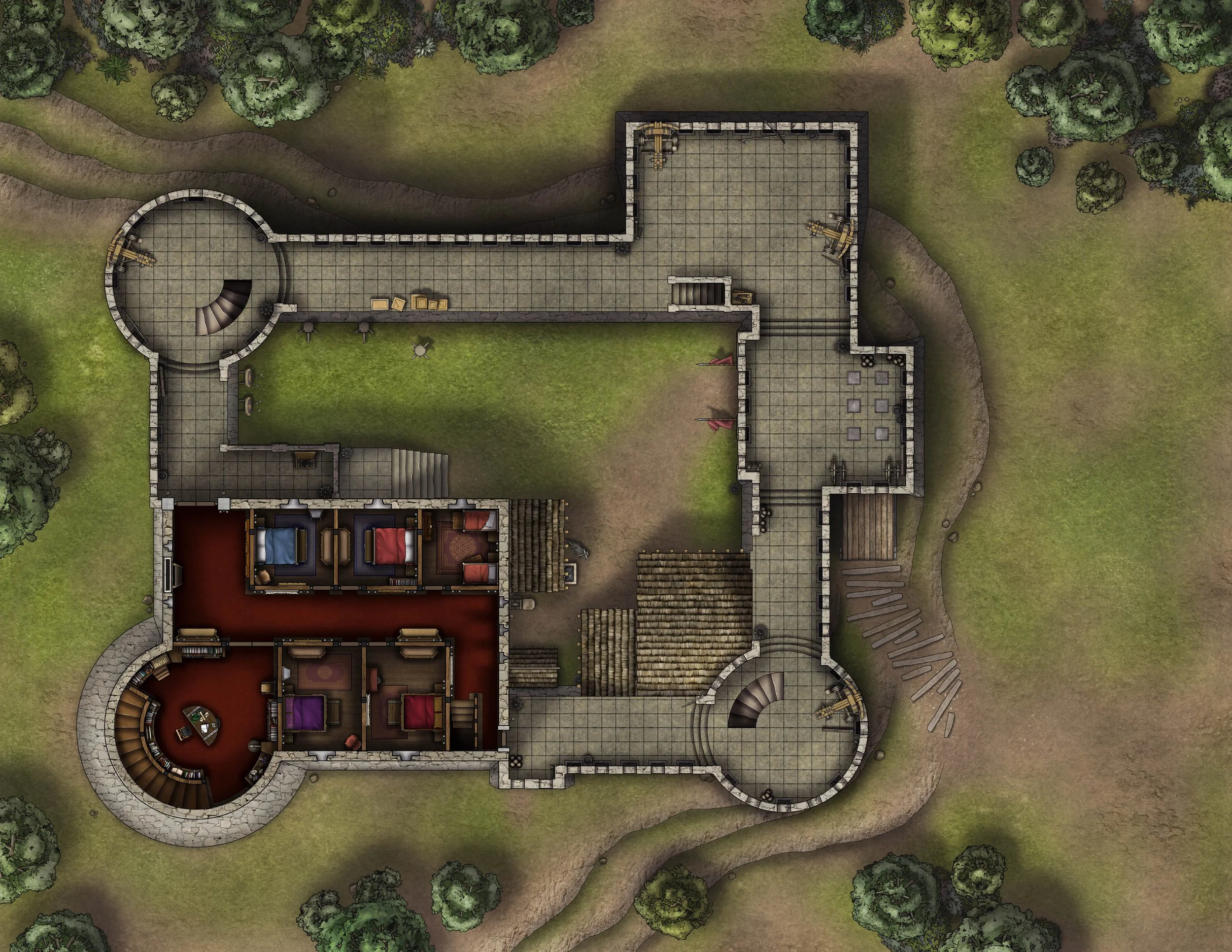TTRPG Battlemaps & Assets — Tom Cartos