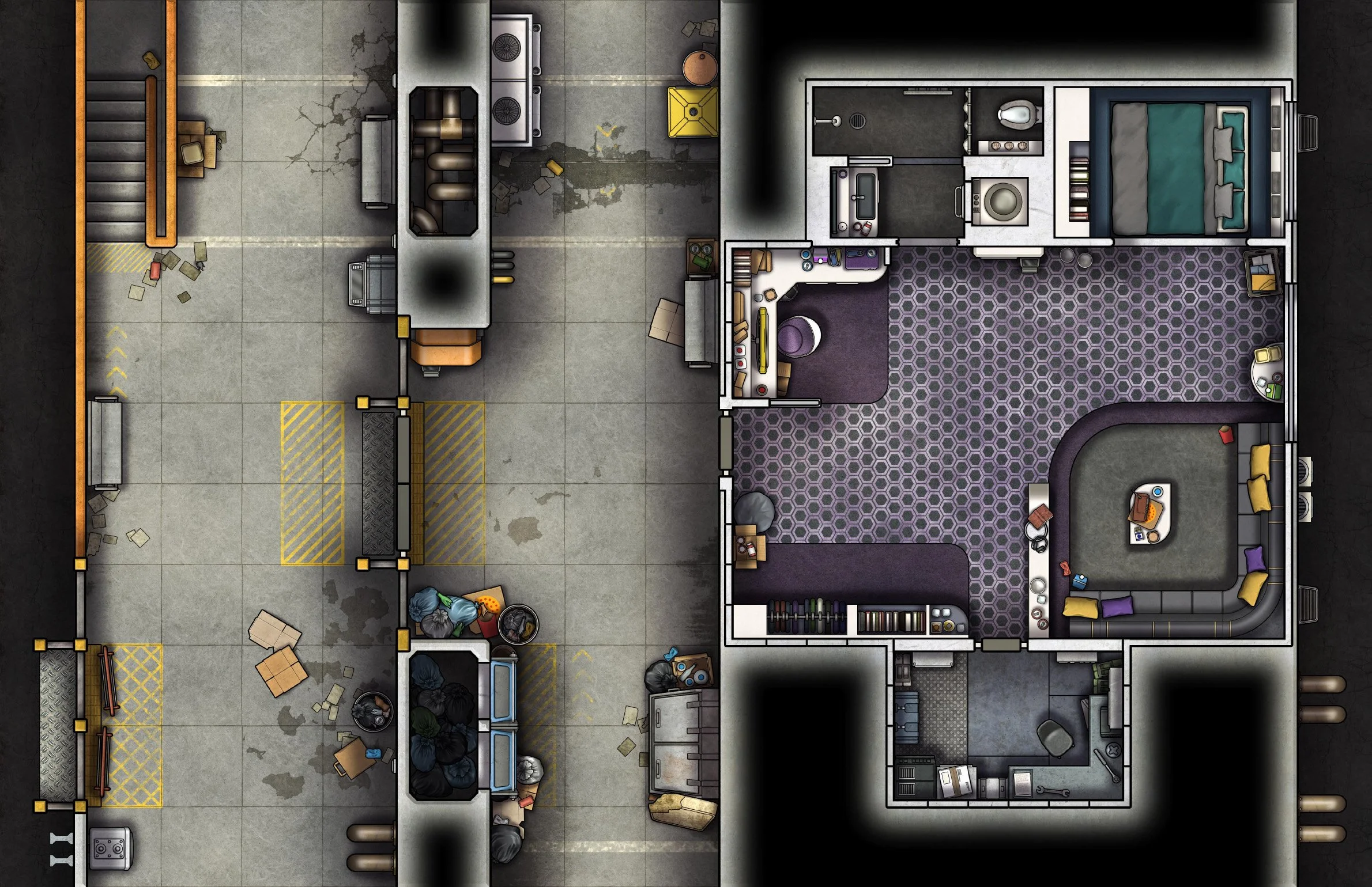Modern Residential TTRPG Battlemaps & Assets — Tom Cartos