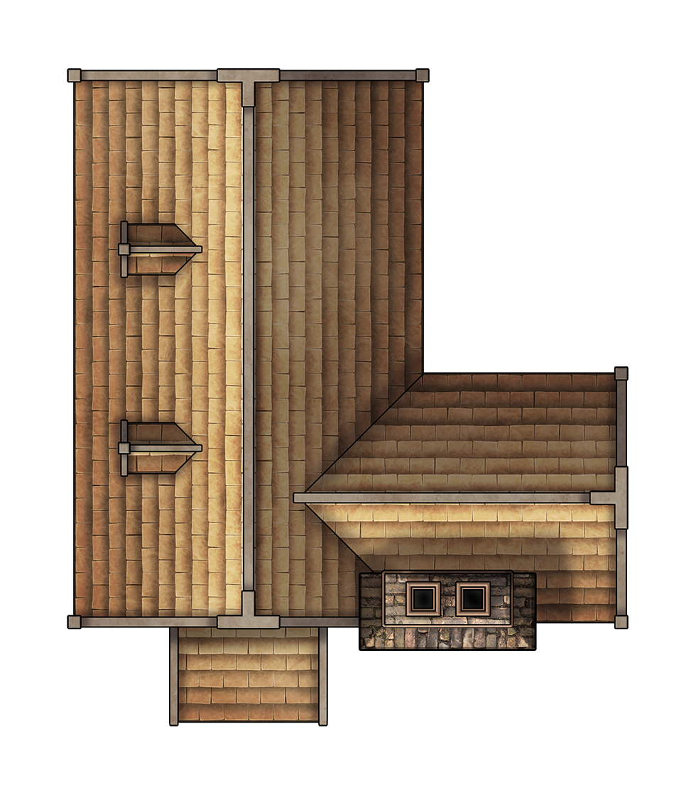 Tactical Map Rooftops Free Rooftop Tactical Tiles TTRPG Battlemap - Modular Tiles — Tom Cartos