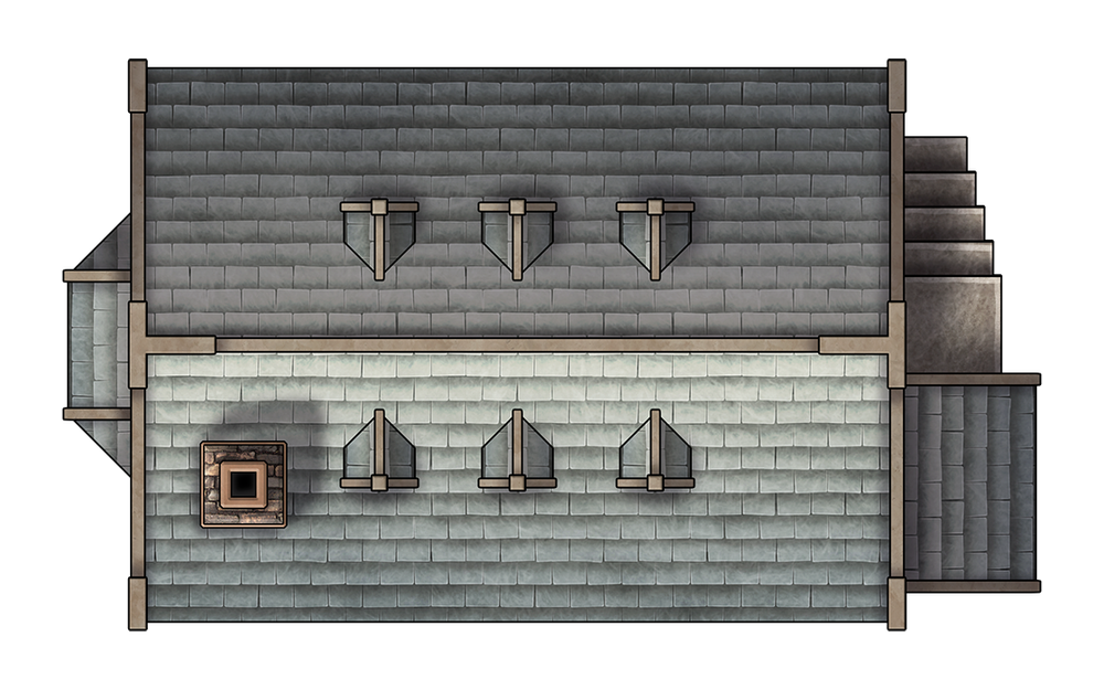 Tactical Map Rooftops Free Rooftop Tactical Tiles TTRPG Battlemap - Modular Tiles — Tom Cartos