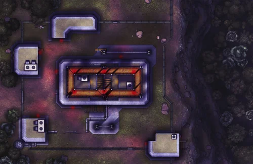 Free Modern Control Tower TTRPG Battlemaps — Tom Cartos