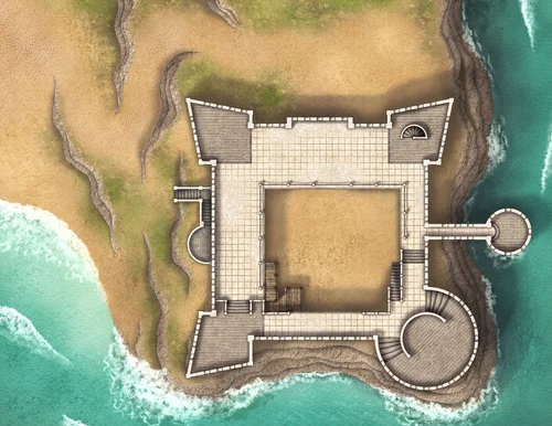 TTRPG Battlemaps - Castles, Forts & Keeps — Tom Cartos