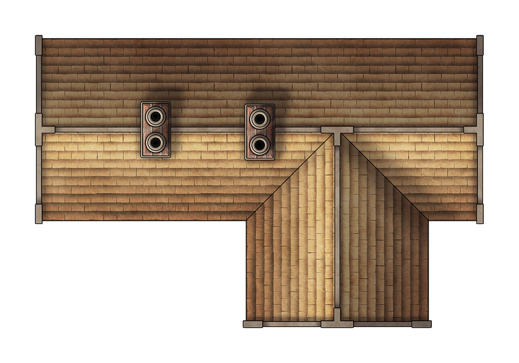 Tactical Map Rooftops Free Rooftop Tactical Tiles TTRPG Battlemap - Modular Tiles — Tom Cartos