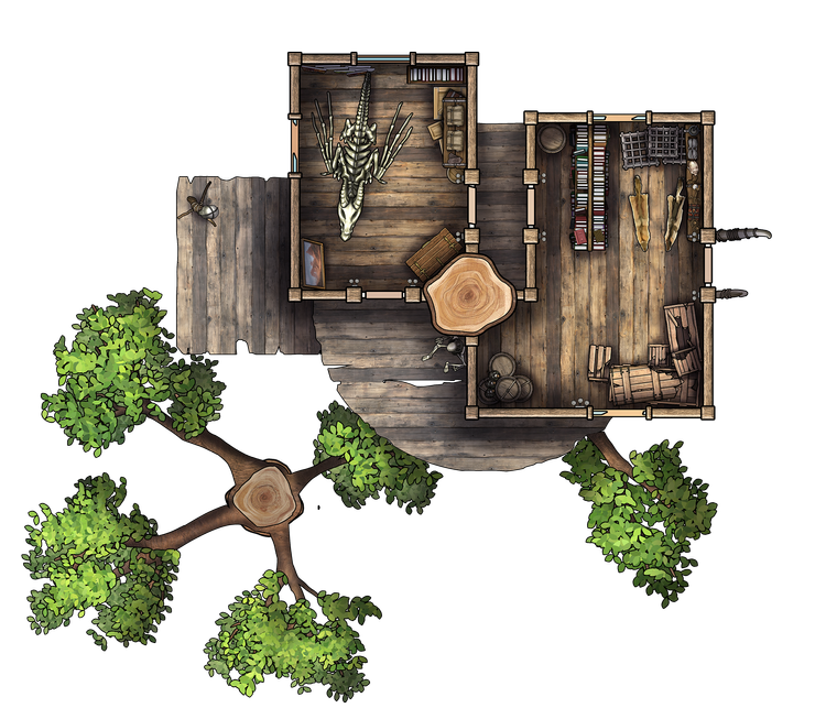 TTRPG Battlemaps - Hideouts & Lairs — Tom Cartos