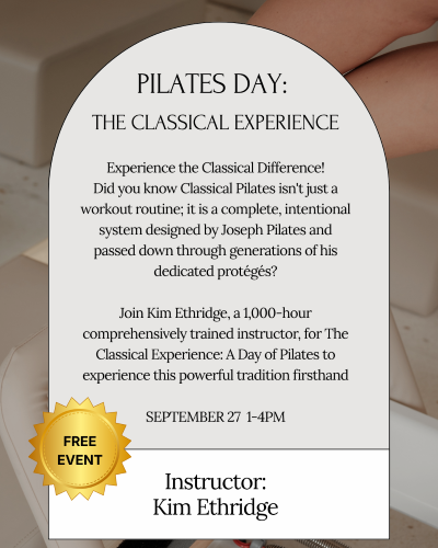 PILATES DAY: The Classical Experience