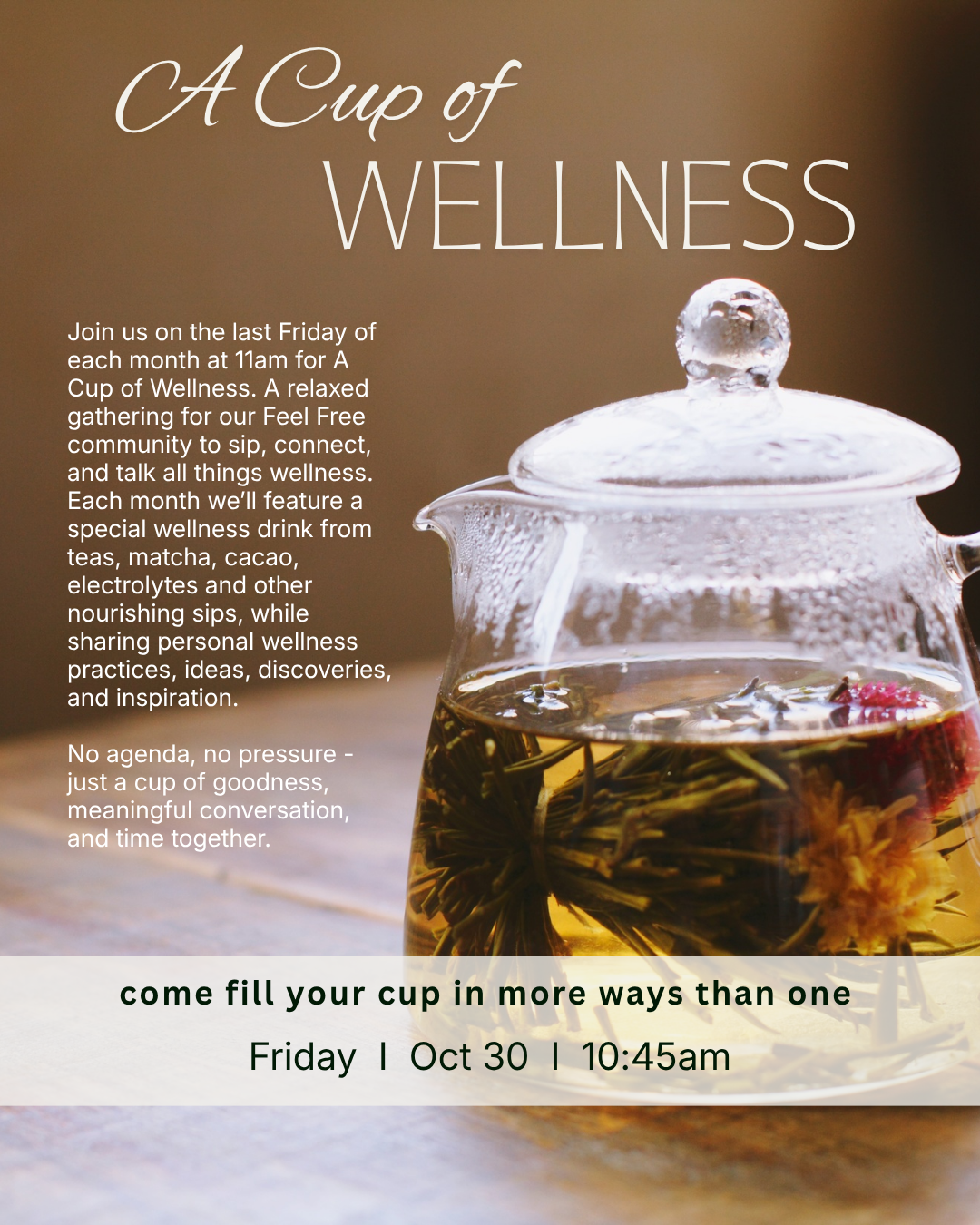A CUP OF WELLNESS