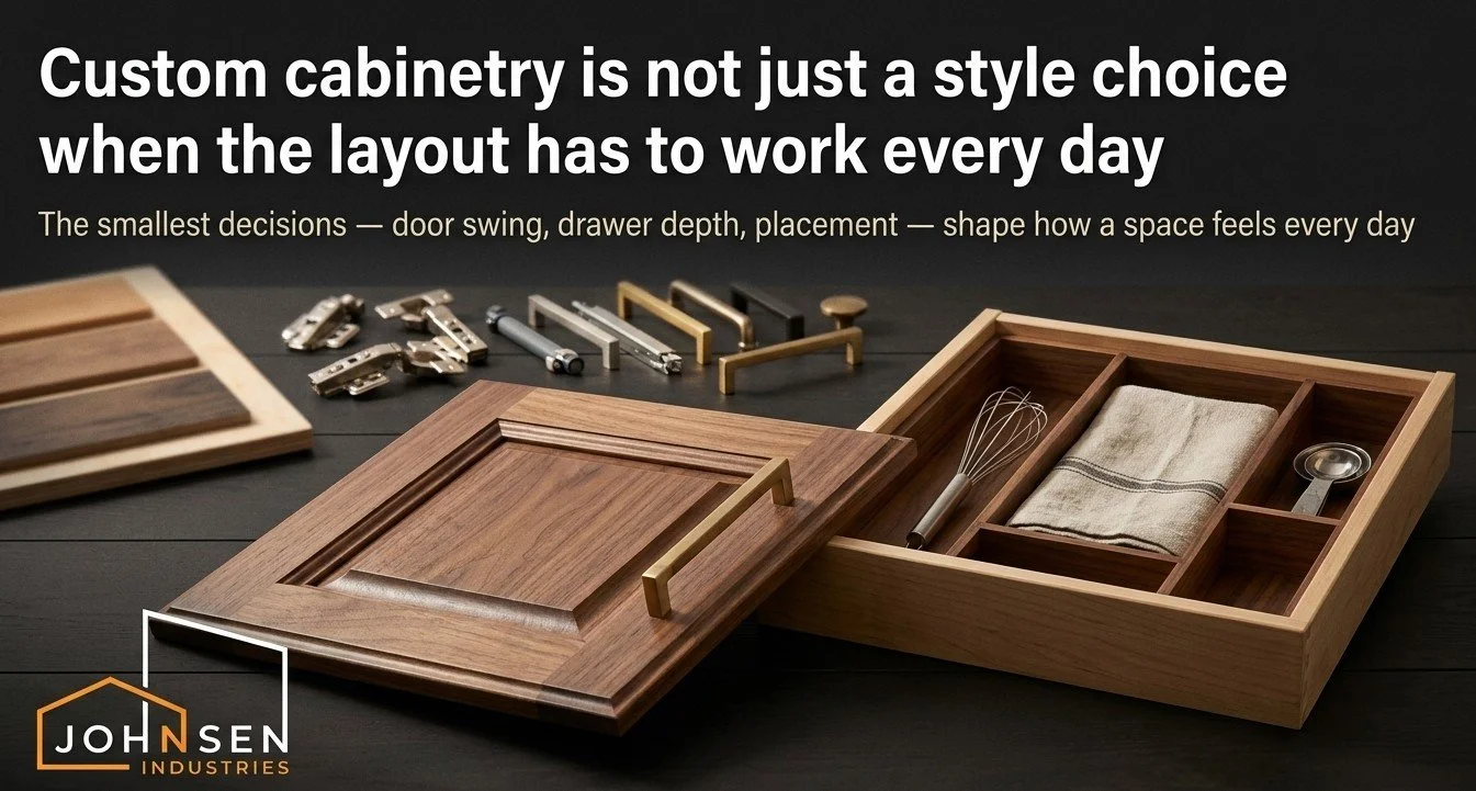 Custom Cabinetry Isn’t Just Style—It’s How Your Home Works Every Day