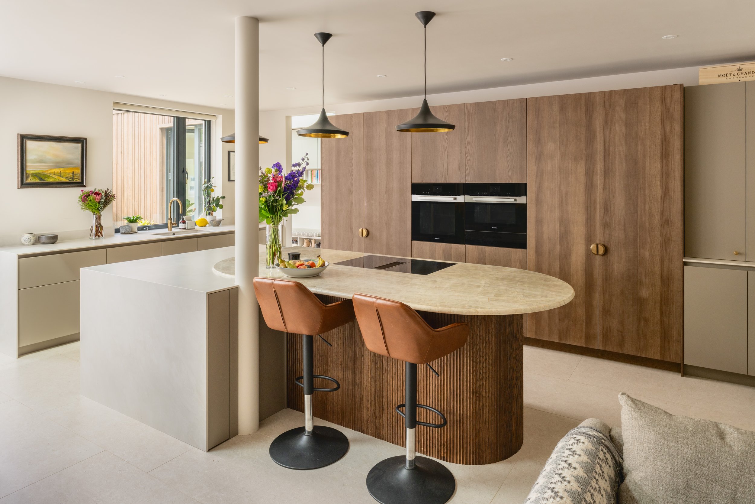 Contemporary Kitchen, utility & boot-room