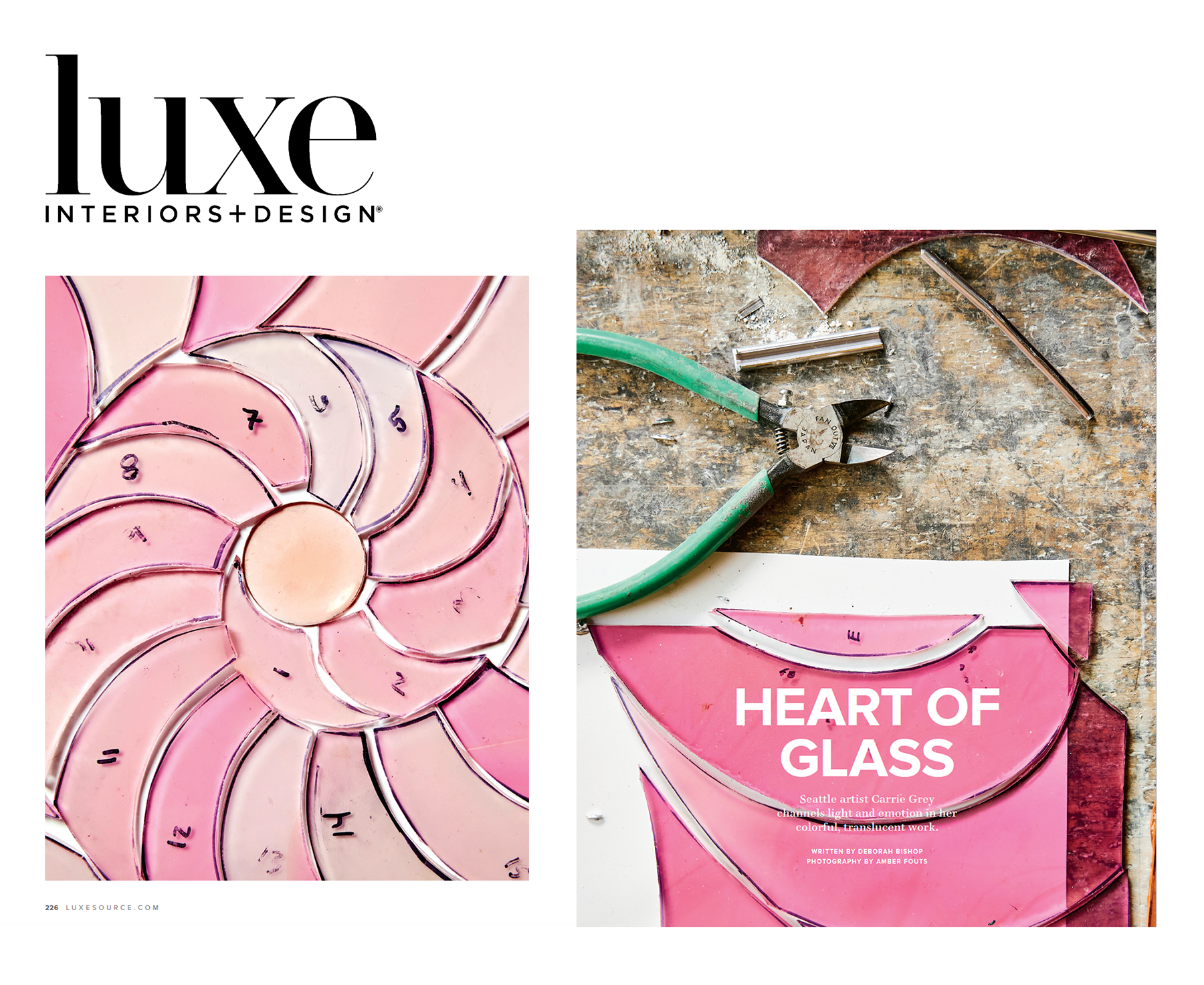 luxe interiors + design . featured artisan