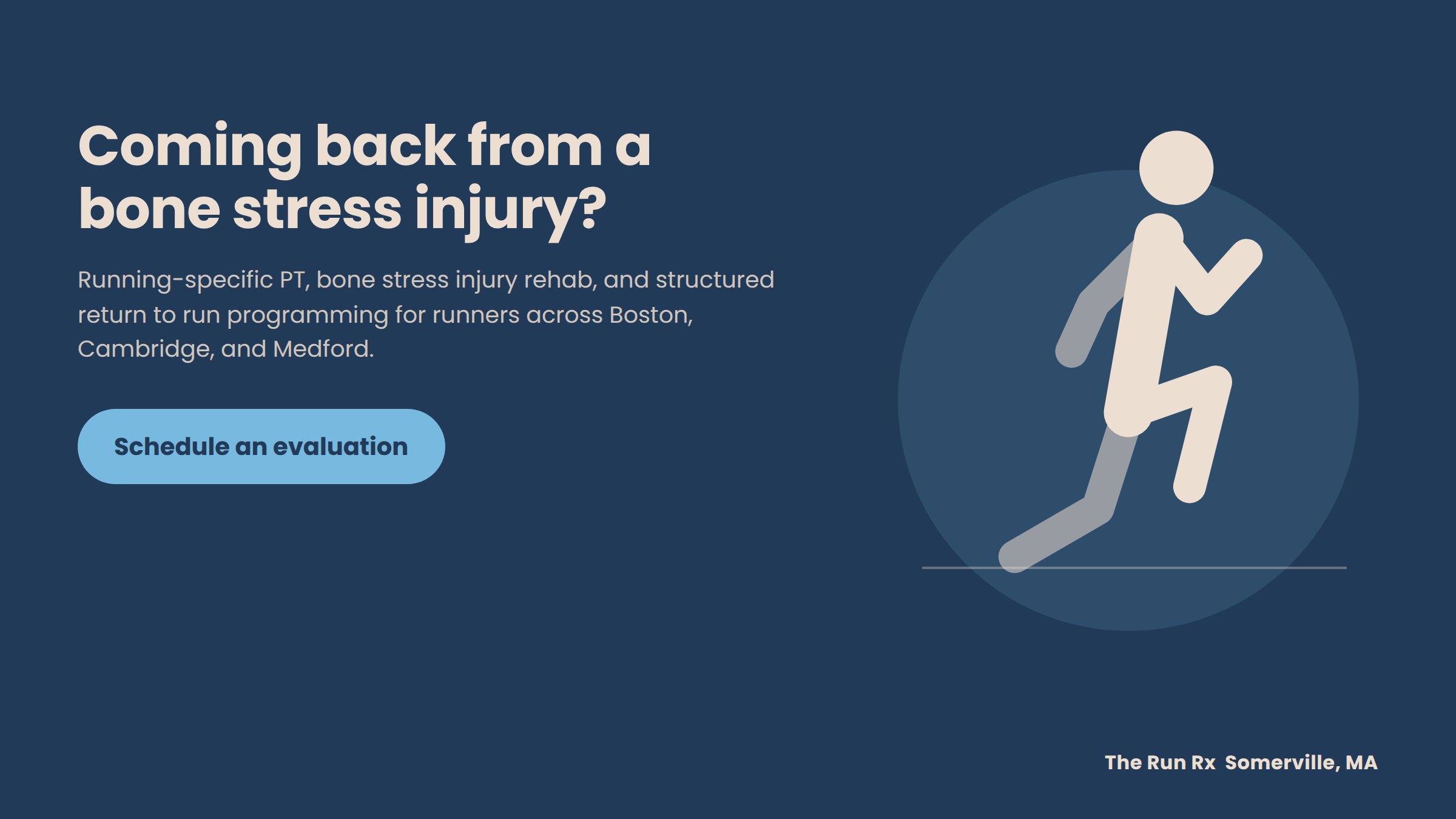 Bone stress injury recovery and return to running