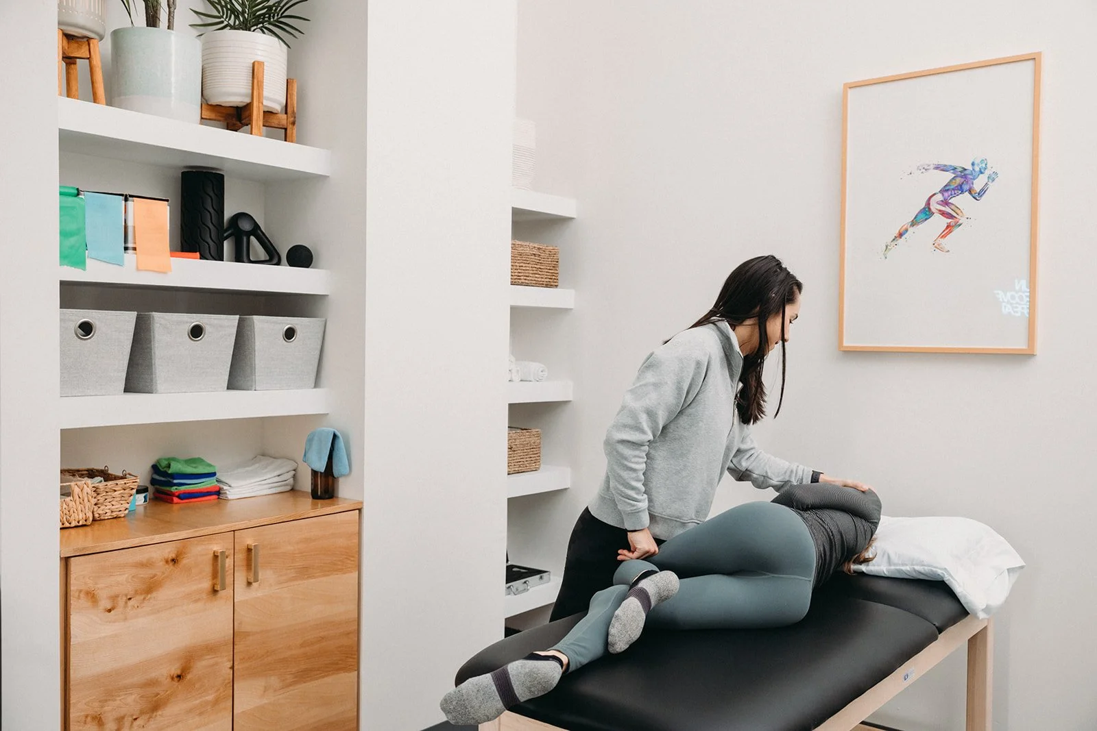 Physical therapy evaluation for runner