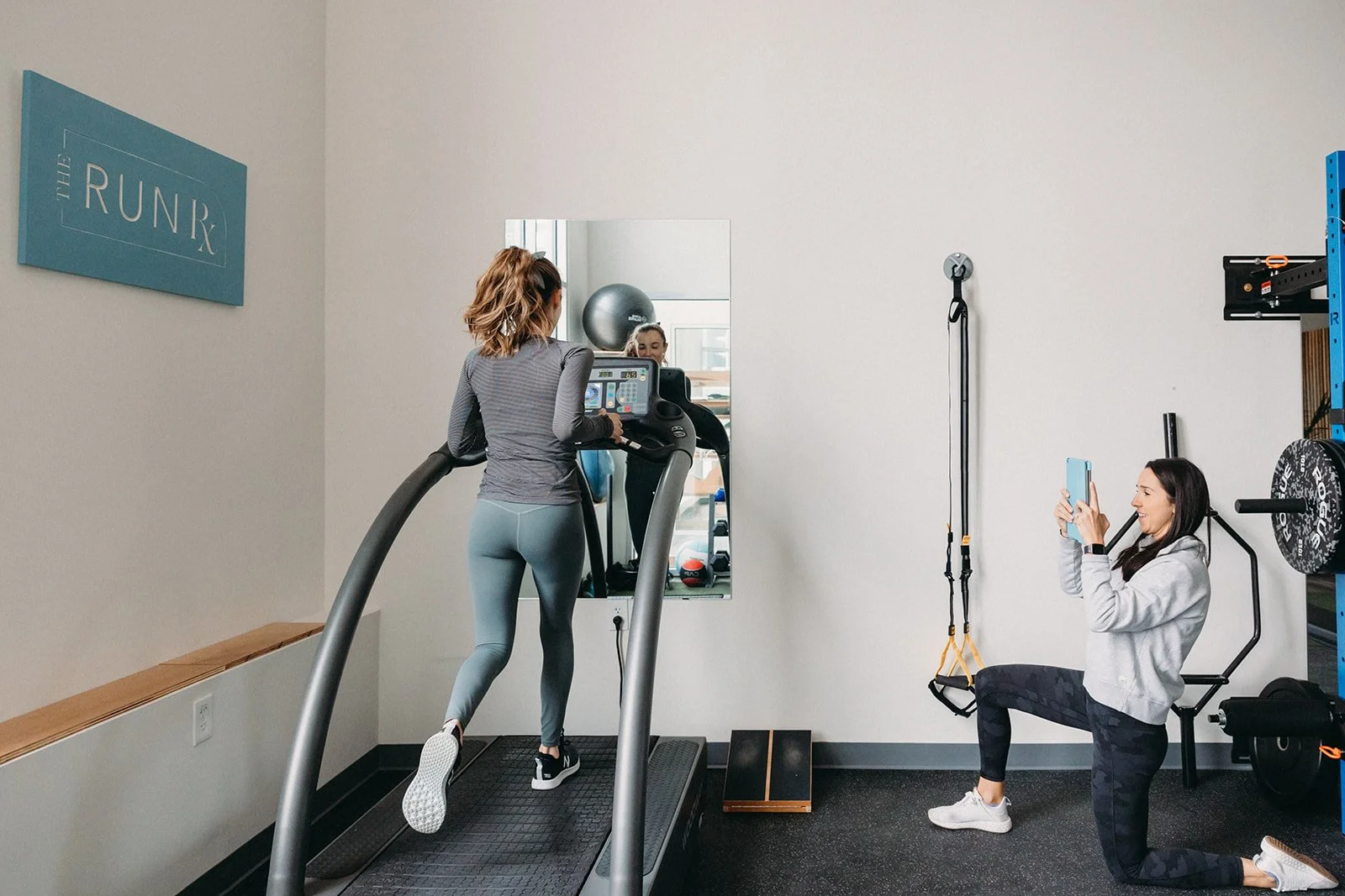 Cadence, stride length, and foot strike in running