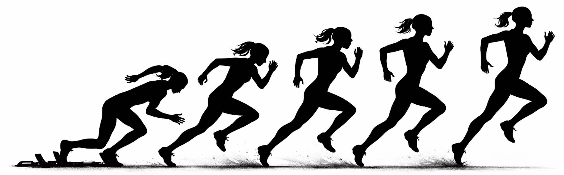 Distance runner demonstrating efficient ground contact during running stride