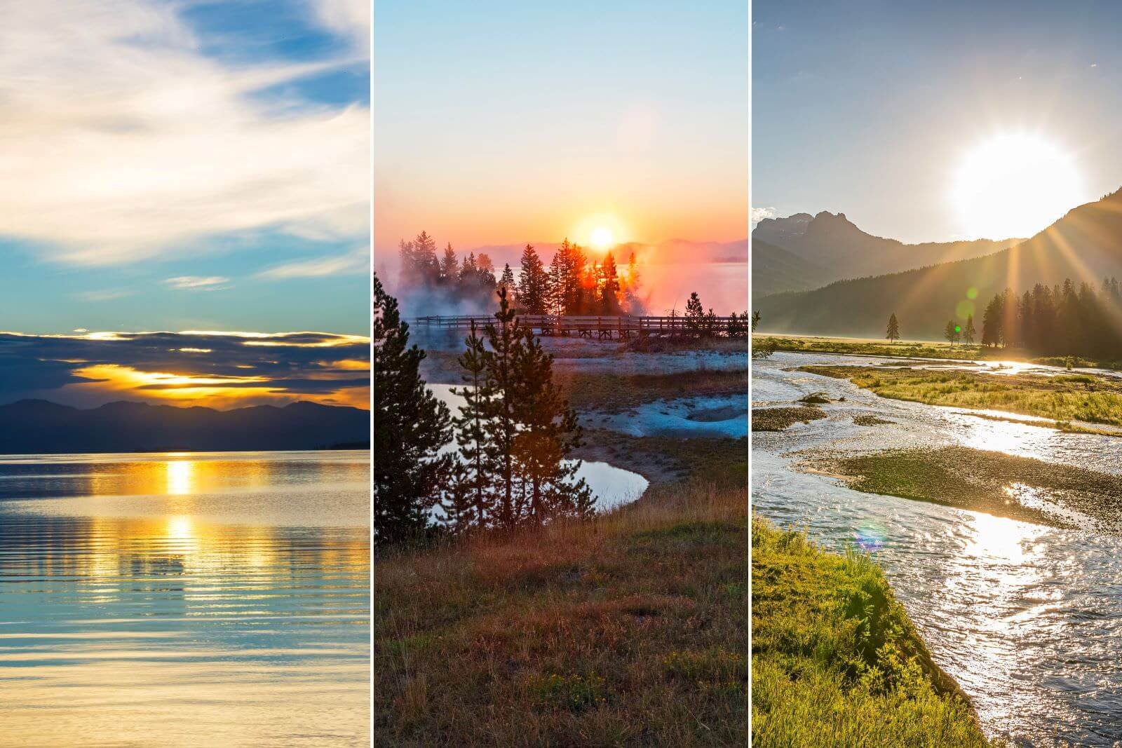 Yellowstone Rising Sun Best Sunrise Spots in Yellowstone (5 Can’t-Miss Places) — Road Trip Locals