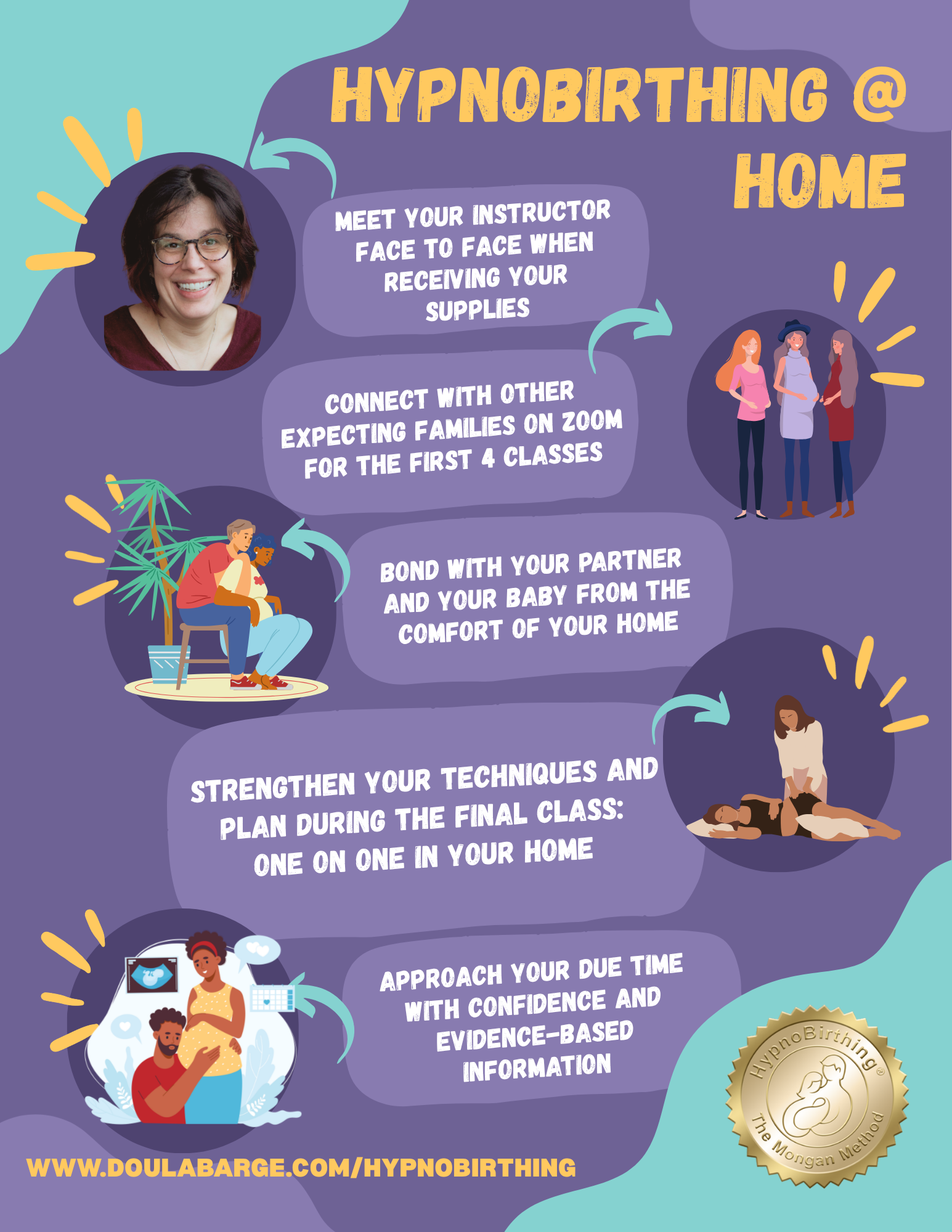 HypnoBirthing at Home Starting Thursday Sept 24th