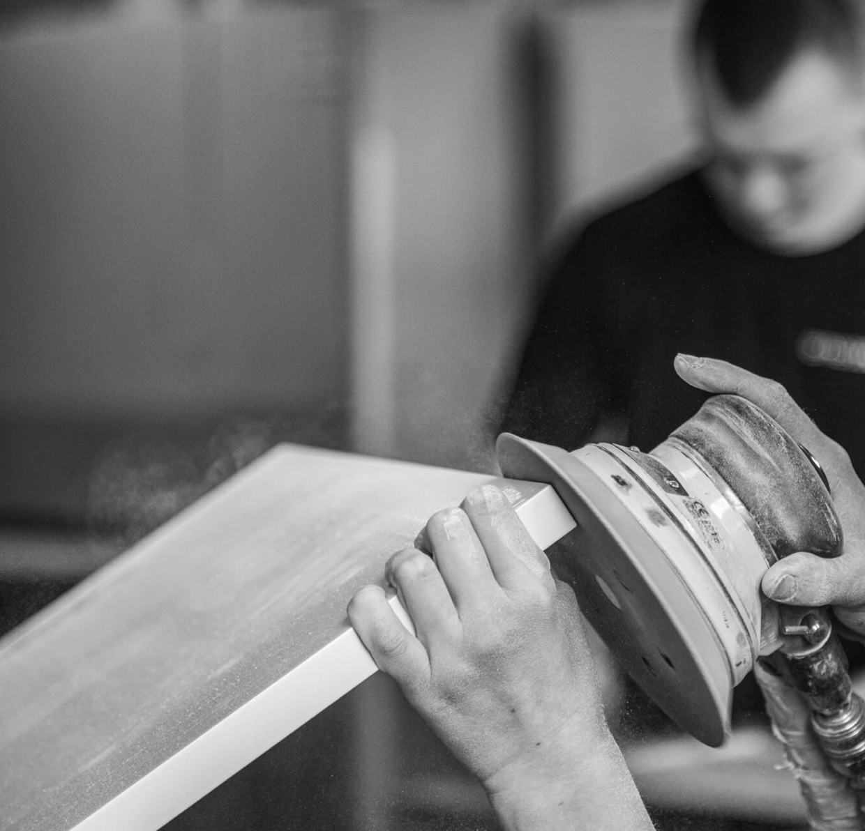 Sanding work - joinery and carpentry bespoke products for our lovely clients and their unique homes.