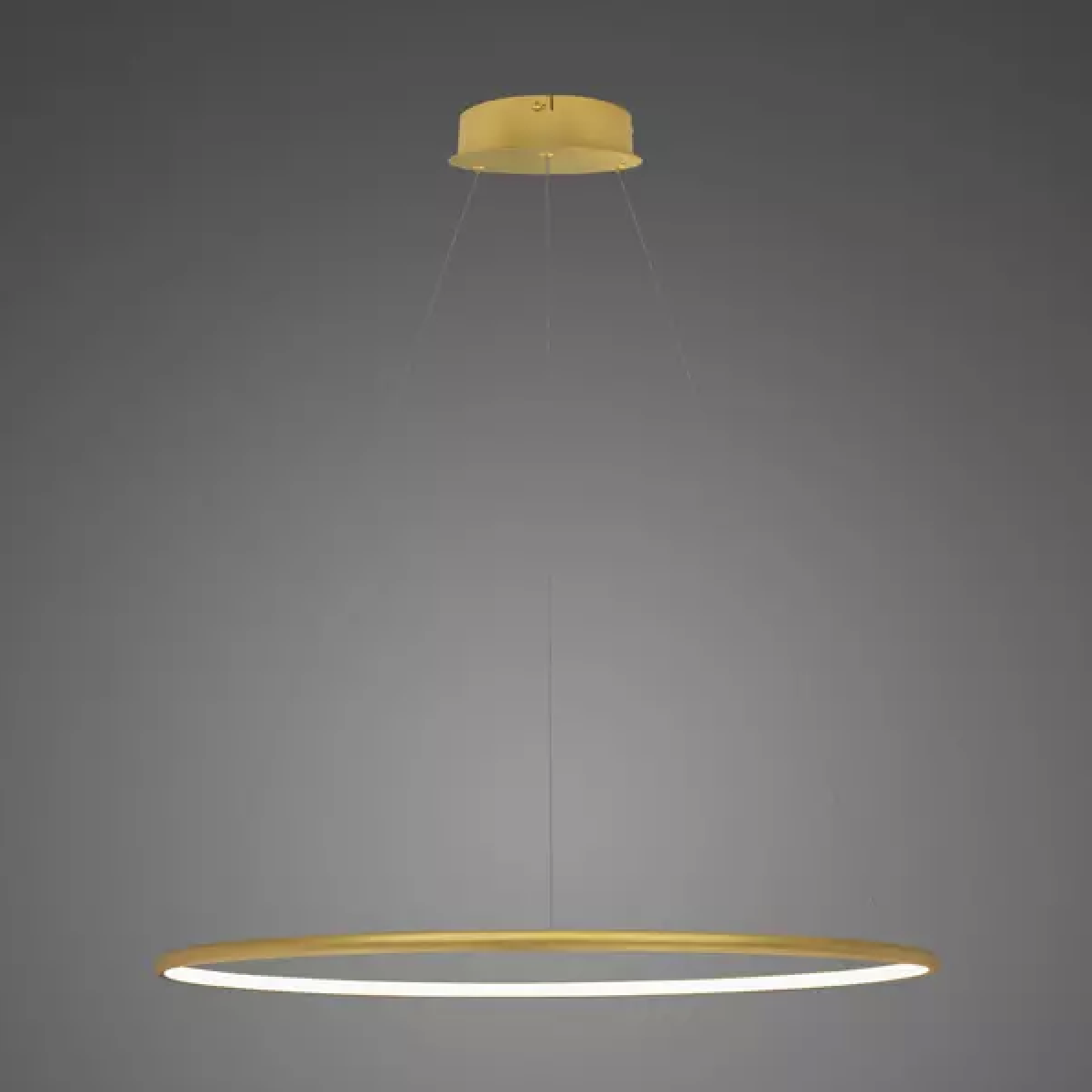 Gold led light - pendant bespoke light model 6 uniqoncept style.
