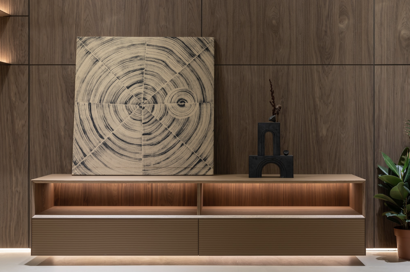 TV living room cupboards, bespoke cabinets with a huge space for your accessories - home product.