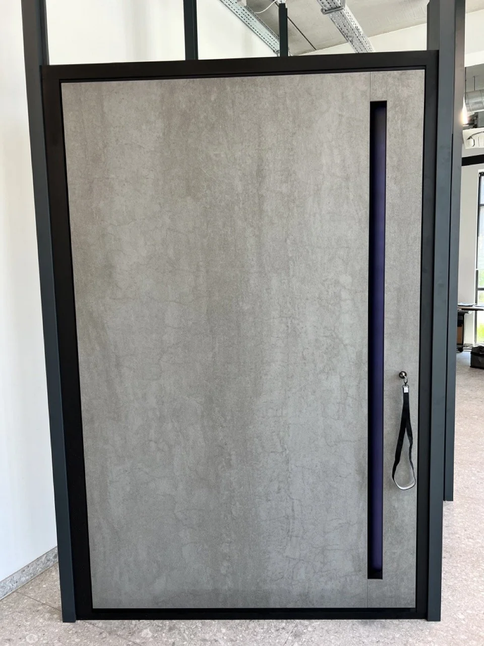 Aluminium entrance door, marble front door design.
