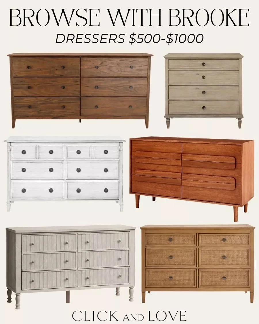 cheap dressers under $1000