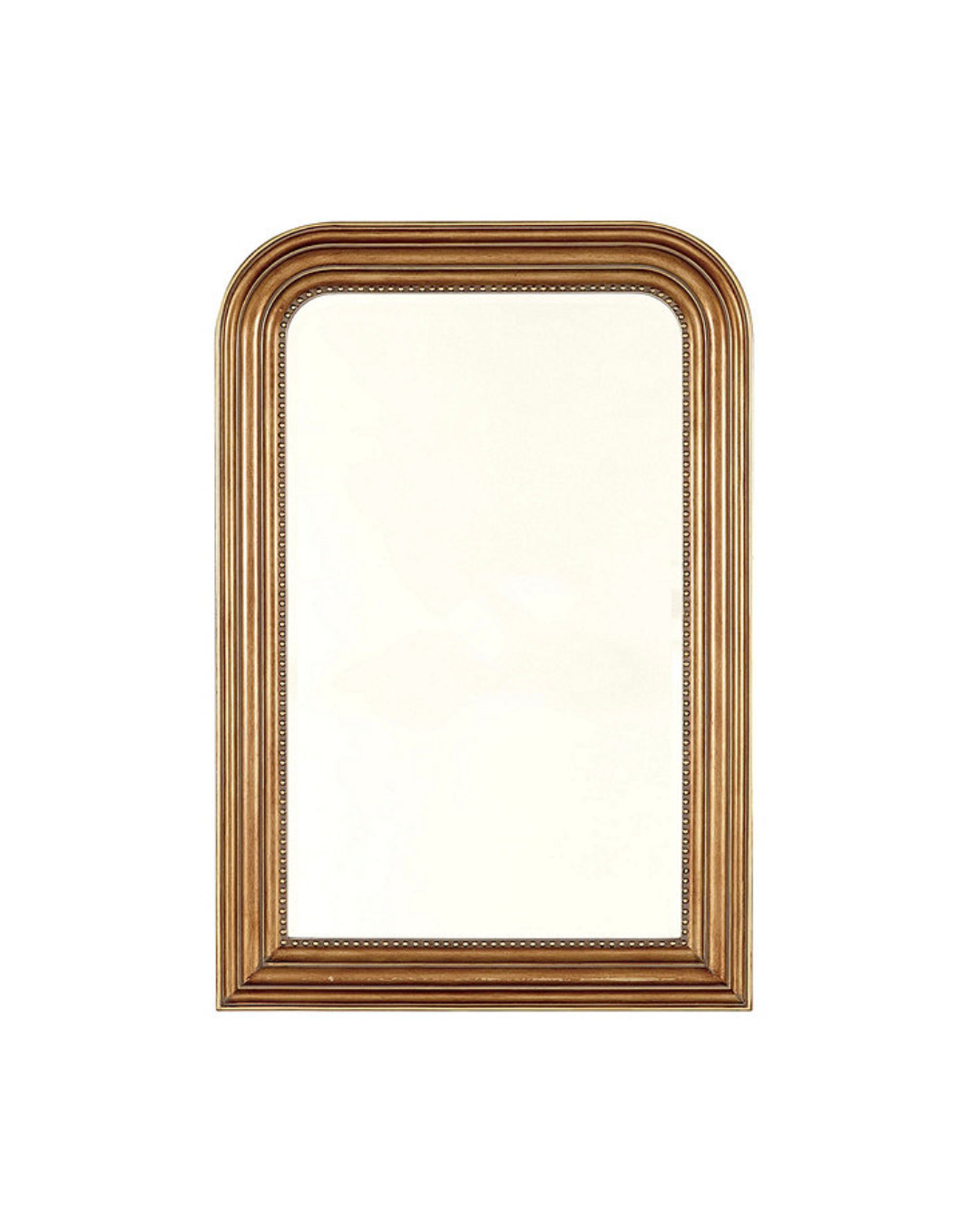 louis mirror, gold mirror, ballard designs