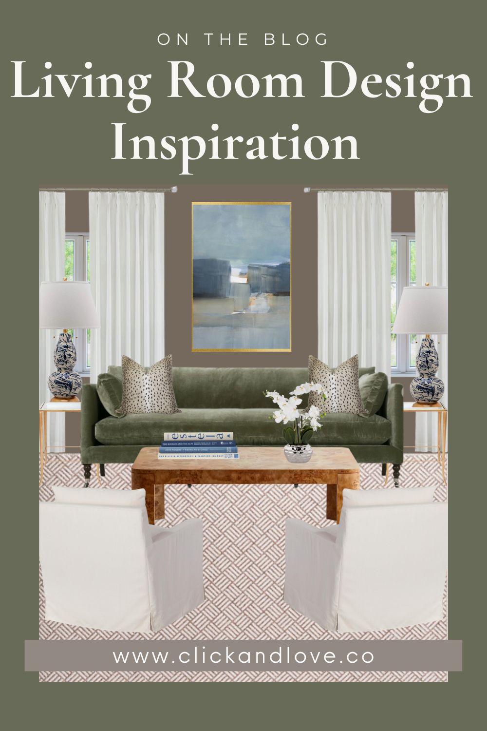 Mood Board Monday: Living Room Design Inspiration — CLICK AND LOVE