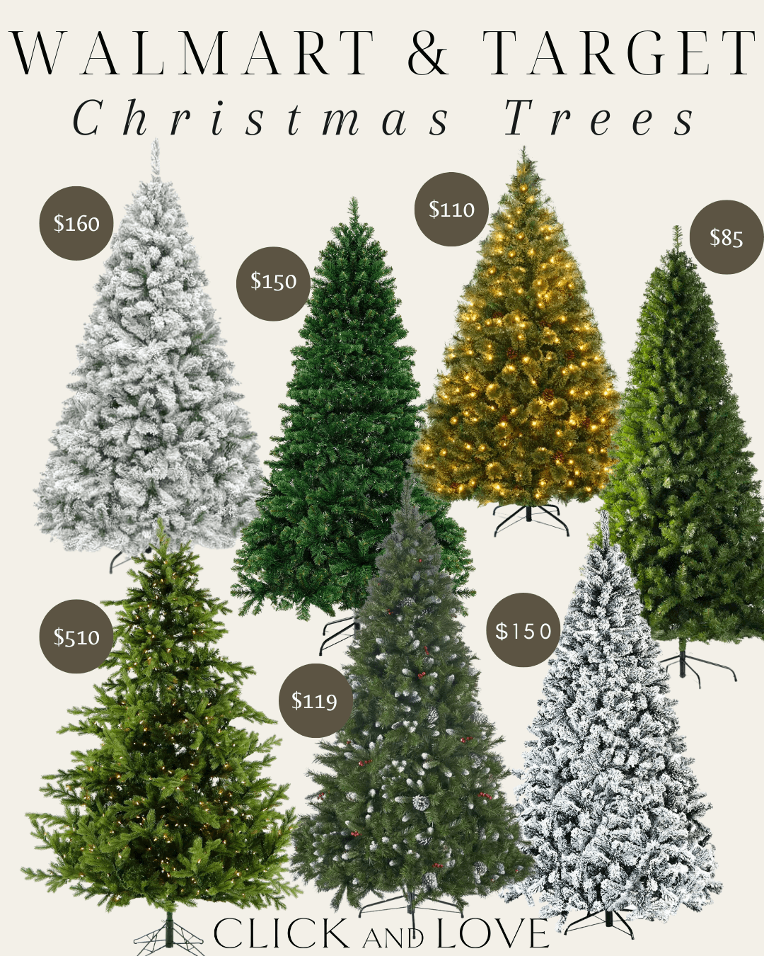 Best Artificial Christmas Trees From Amazon, Walmart, Target — CLICK ...