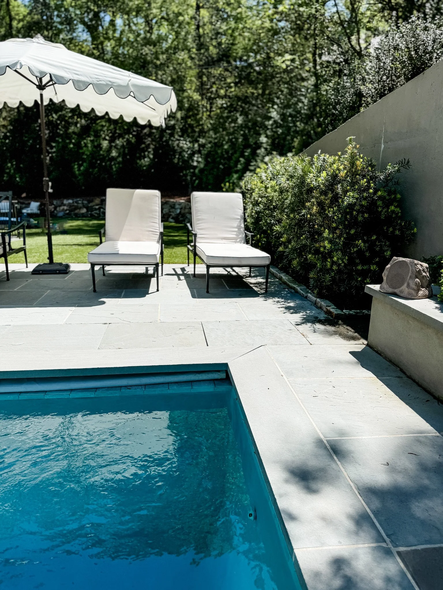 Poolside