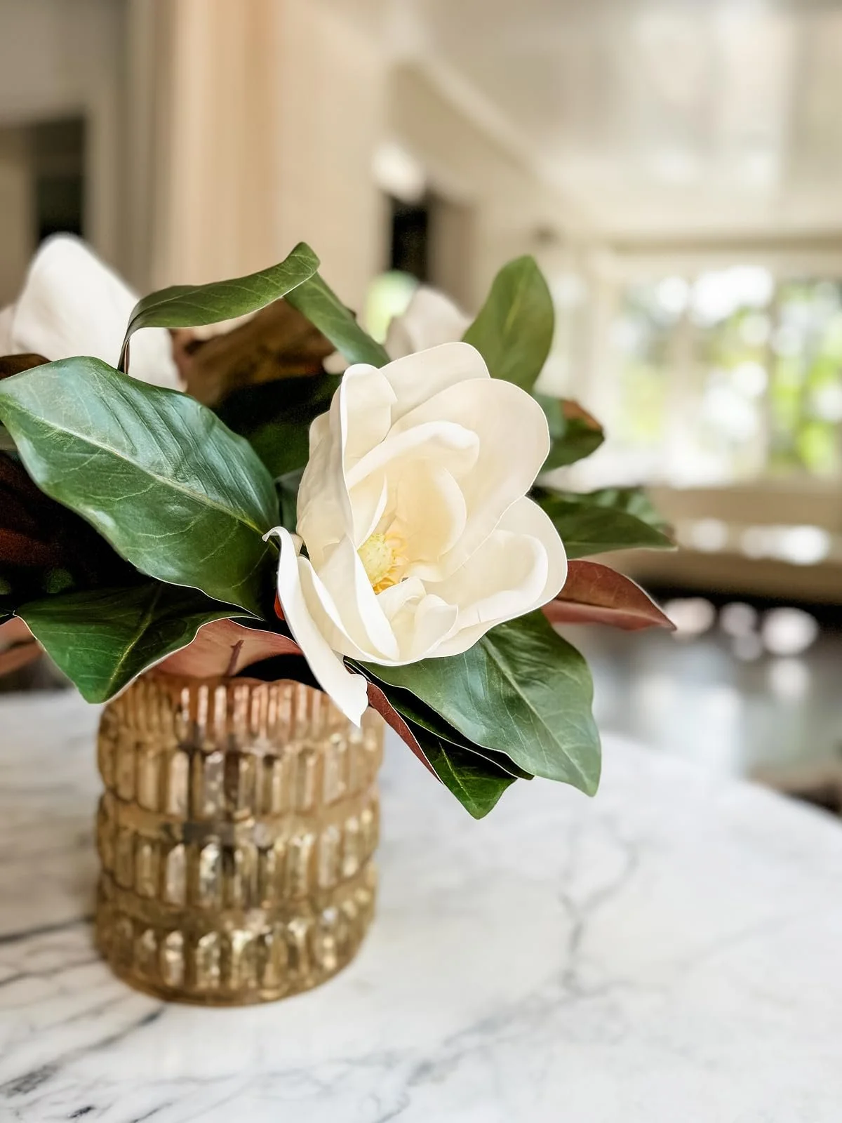 Beautiful Faux Magnolia Flowers